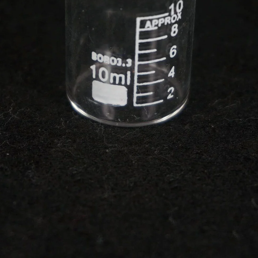 Vaso de precipitados Experimental 10 Uds 10ML Vaso de precipitados de Forma Baja Laboratorio de química G3.3 Laboratorio Pesado de Vidrio de borosilicato, horneado