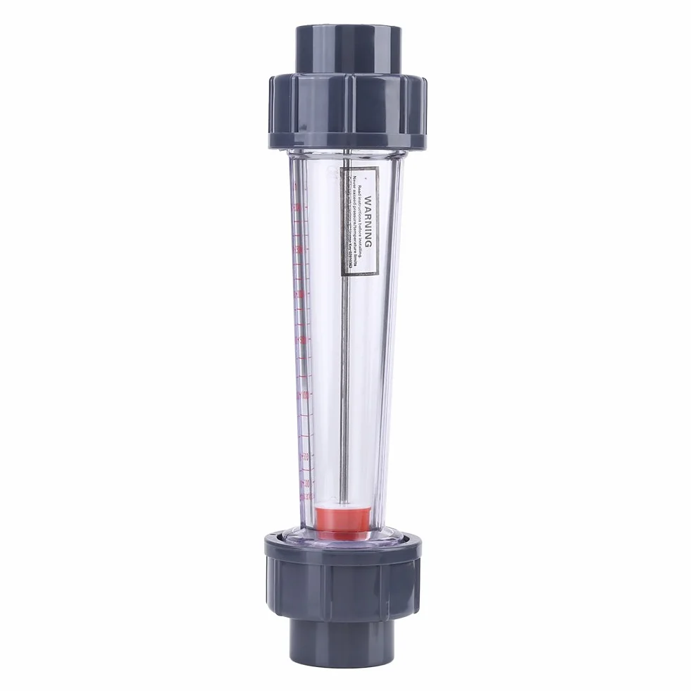 LZS-25 Medidor de caudal rotámetro agua DN25 1" 300-3000L/H ≤0.6Mpa