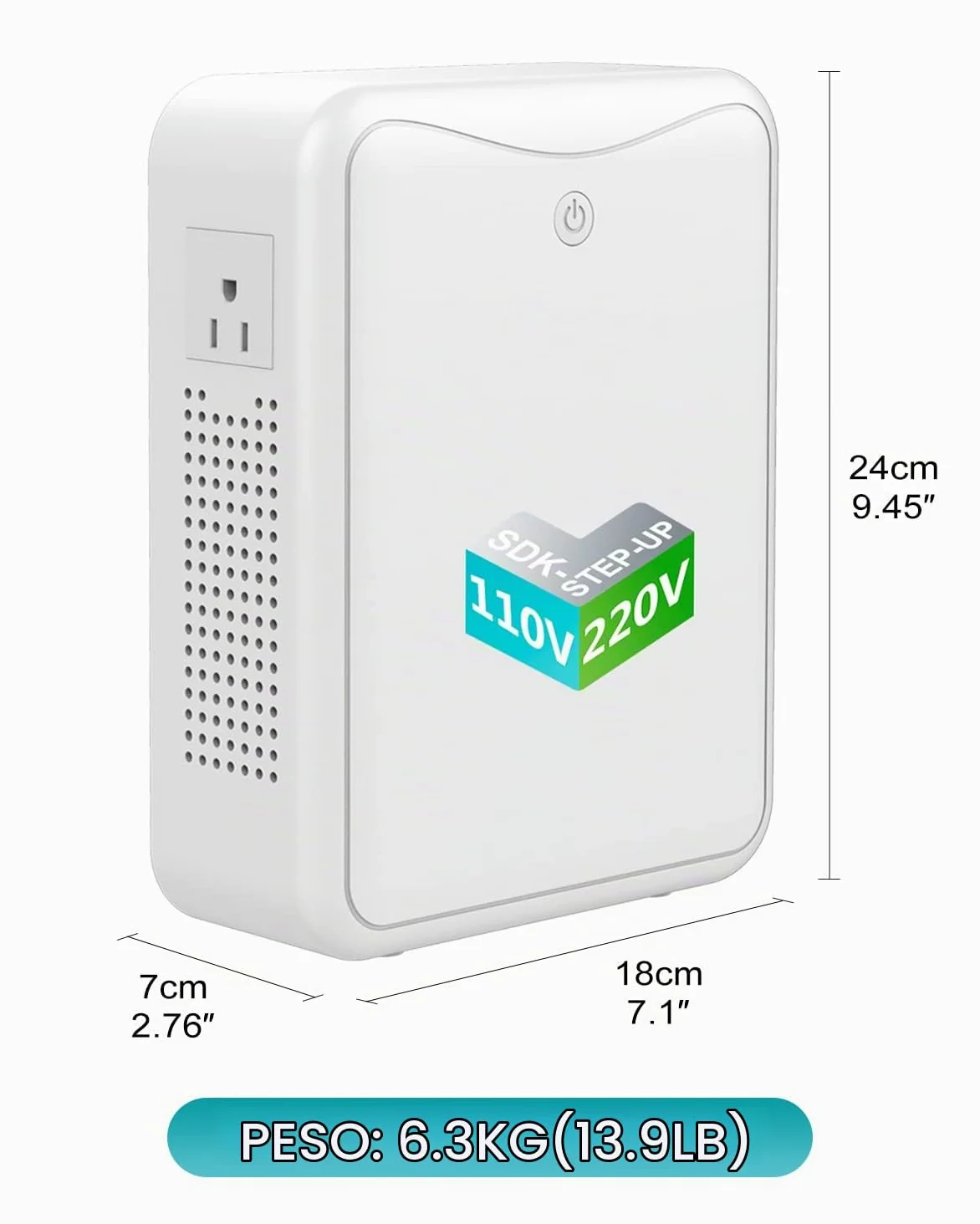 ZHENGXI ELECTRIC 2000W 230v a 110v convertidor de voltaje EE.UU. ，Step Down transformador convertidor de voltaje 220v-240v a 110v-120v