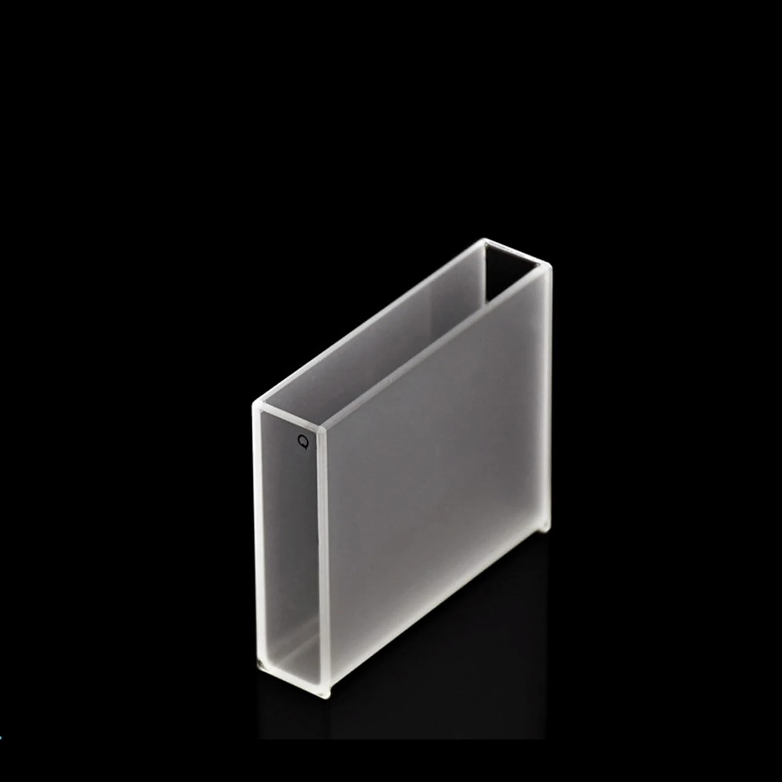 Laboratorio de óptica científica, Celdas de absorción de cuarzo de 40 mm, cubeta de cuarzo de 14 ml for espectrofotómetro, resistentes a ácidos y álcalis, paquete de 2