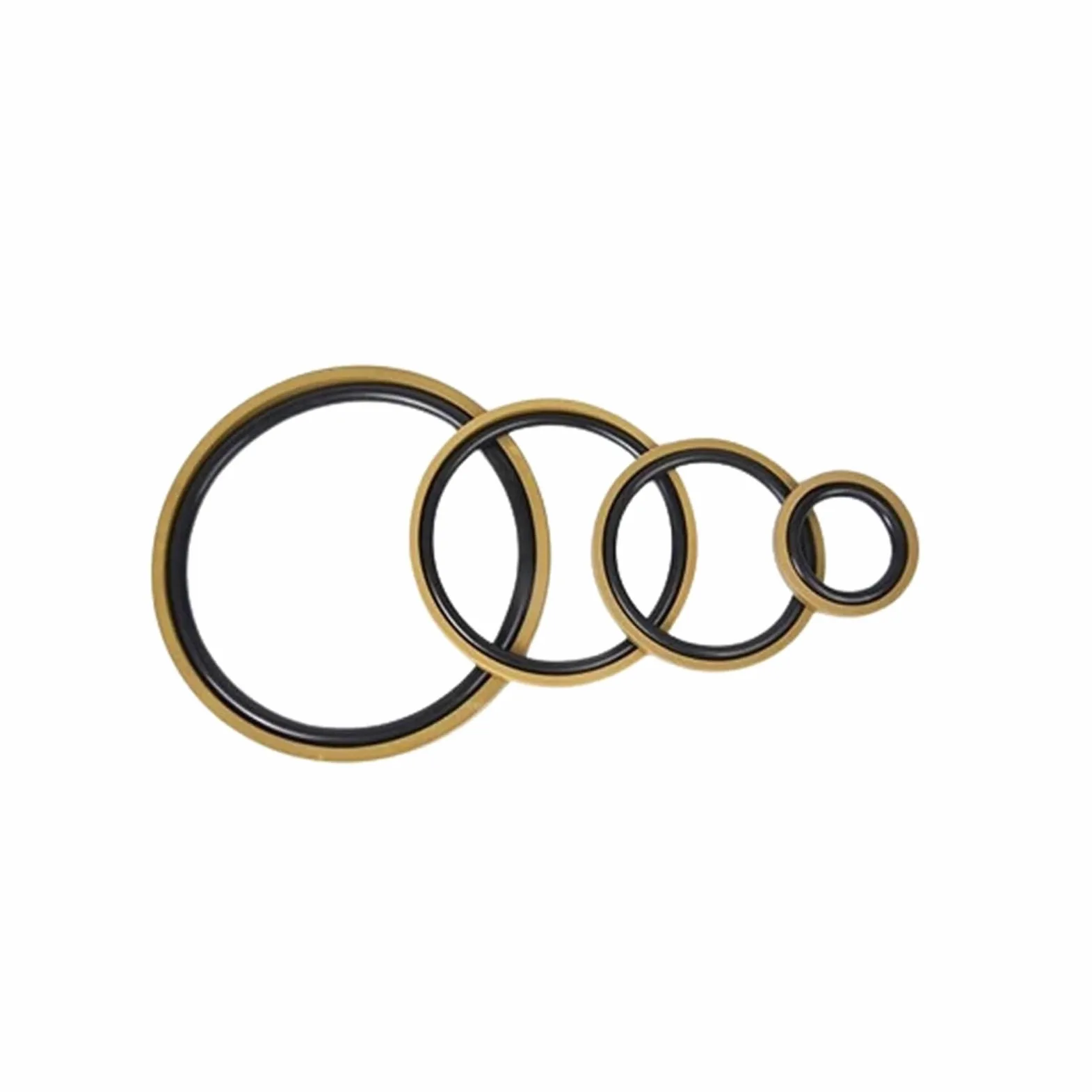 1 sello alternativo de cilindro hidráulico, anillo de PTFE y junta tórica NBR.(105x94x4.2mm)