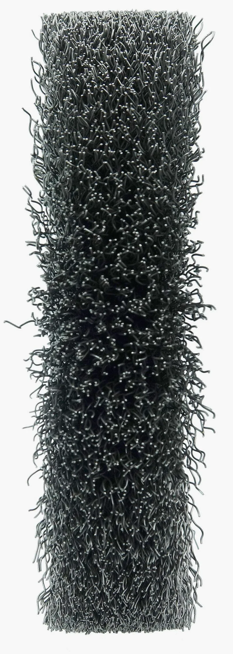 Weiler 03150 Trulock eje de 2 pulgadas, tamaño de alambre de 0 pulgadas, diámetro de 8 pulgadas, ancho de cara de 3 cm, cerdas de acero, cepillo de rueda de alambre ondulado de cara ancha