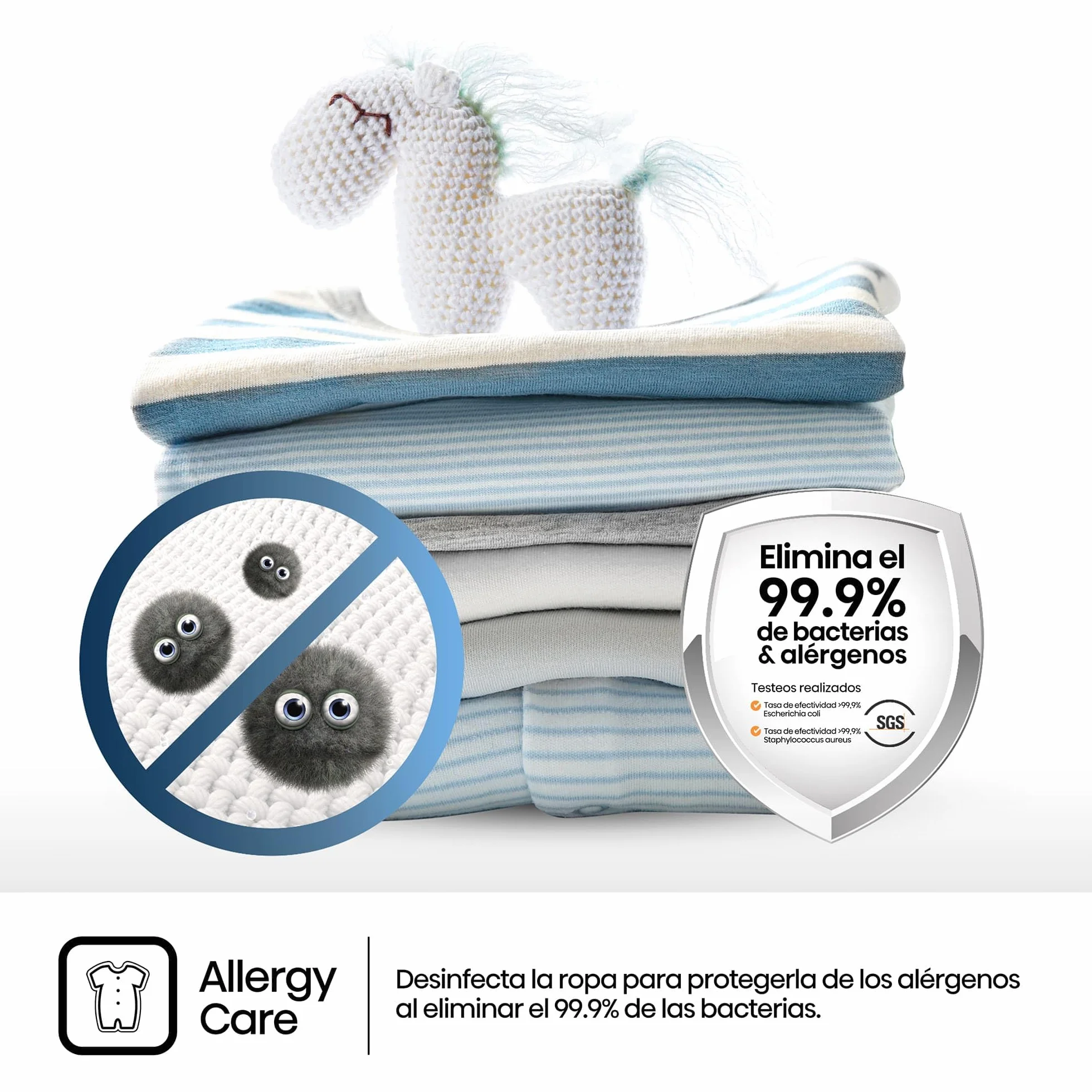 Hisense DHQE900UWDC Secadora bomba de calor 9Kg Clase D 59,5cm 84,5cm 55cm Blanco
