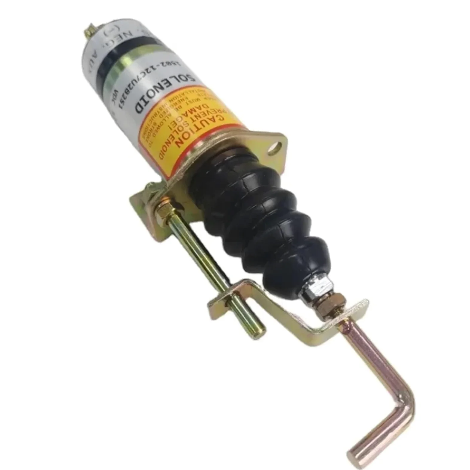 Solenoide de corte de combustible Solenoide de corte de combustible 1502-12C7U2B2S1, compatible con solenoides de control del acelerador del motor LPW2, LPWS2 y LPWT4.