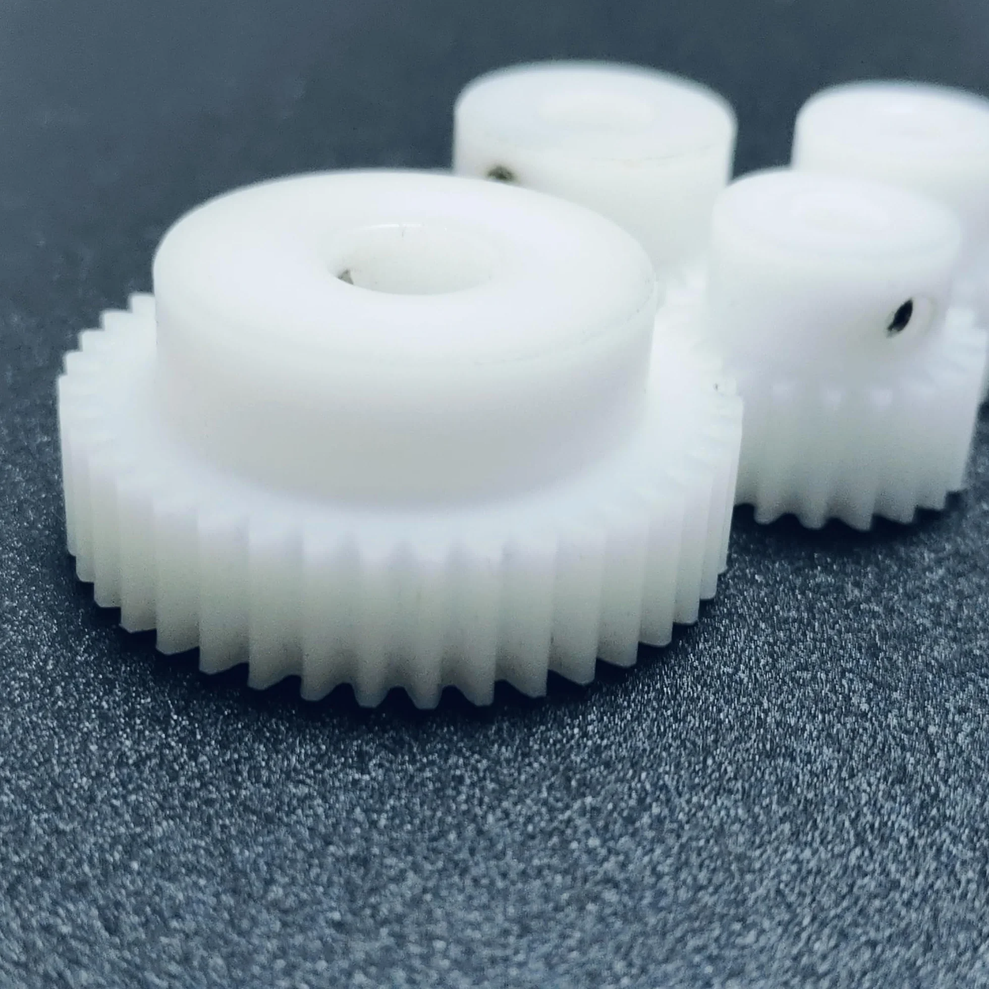 Engranaje recto de plástico módulo 0,5 20 dientes 11mm diámetro 5mm dientes piñón recto grueso 6mm bore