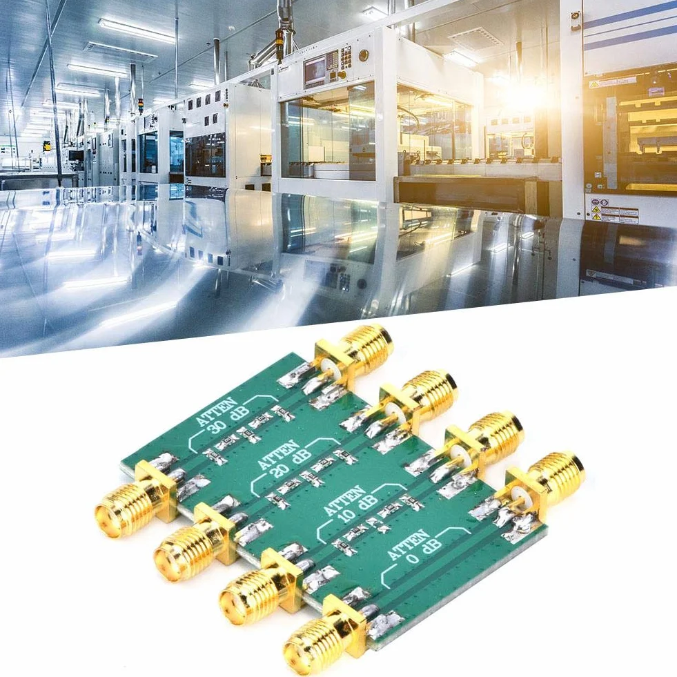 Atenuador de Radiofrecuencia 50Ω, Resistencia Estable para Ajuste de Señales en Circuito RF