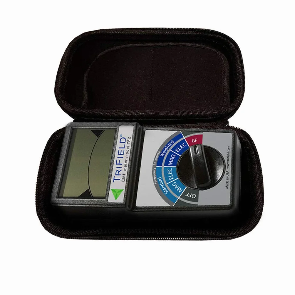 Trifield EMF Meter Modelo TF2 con bolsa suave negra
