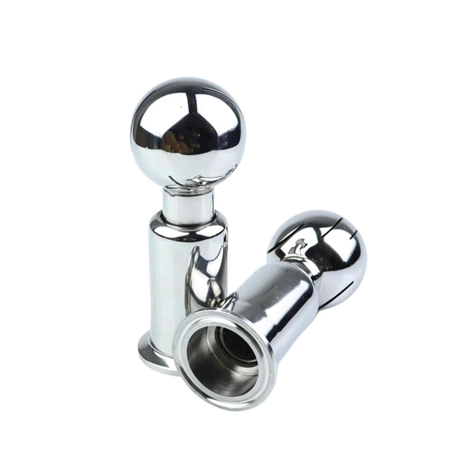 Rosca hembra de acero inoxidable, Abrazadera triple de acero inoxidable 304 de 1,5" y 2"(64mm)