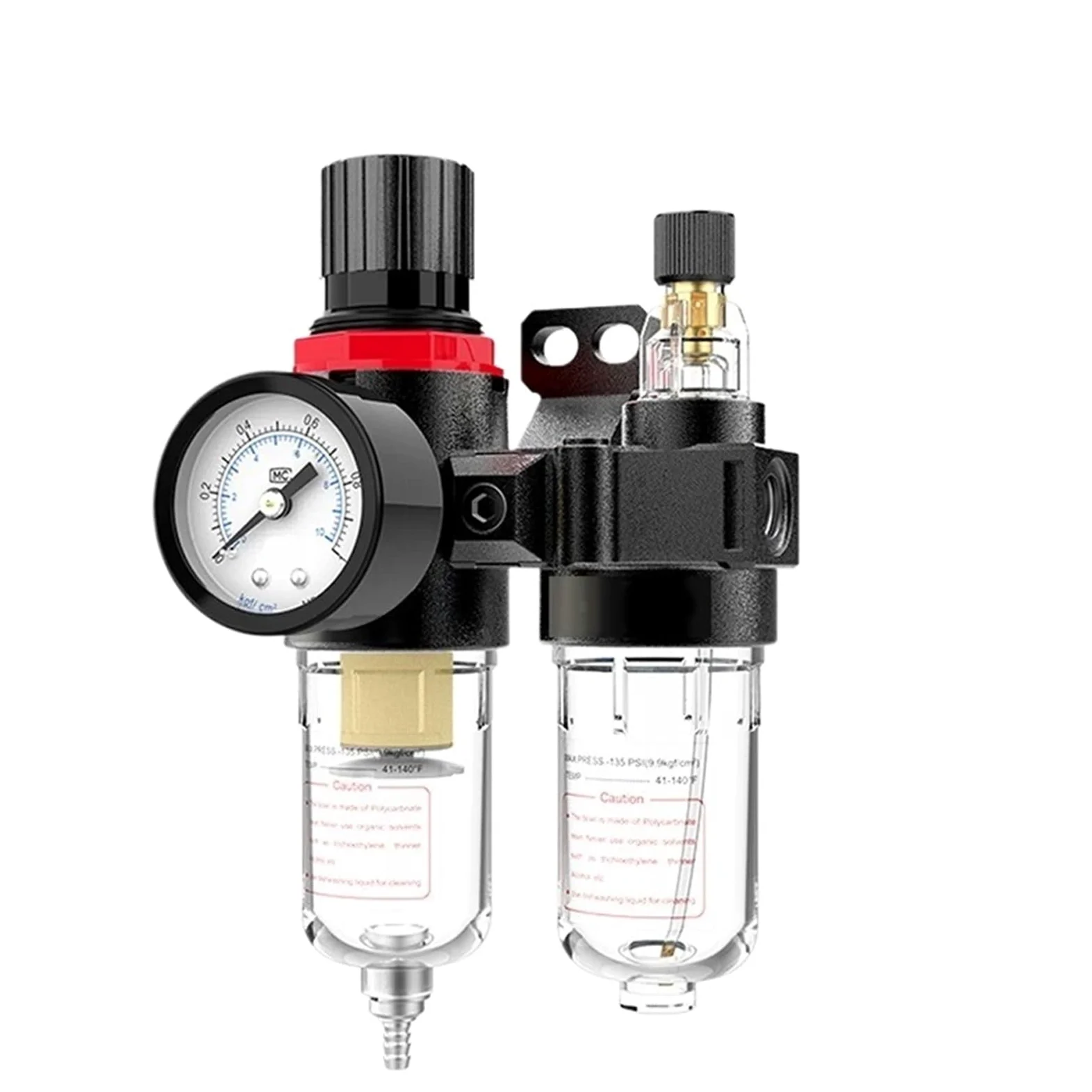 Compresor de procesador de aire AFC2000 1/4, filtro de aire, aceite y agua, regulador de presión, filtro de trampa Vavle AFC-2000(AFC-SMPM20)