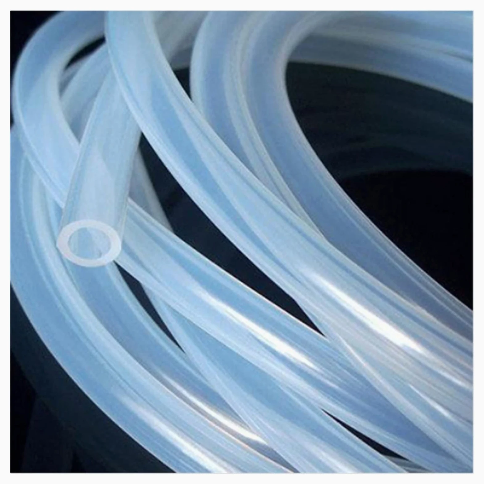 Manguera de silicona de grado alimenticio de 6,4 x 9,6 mm, tubo de bomba peristáltica, 10 metros