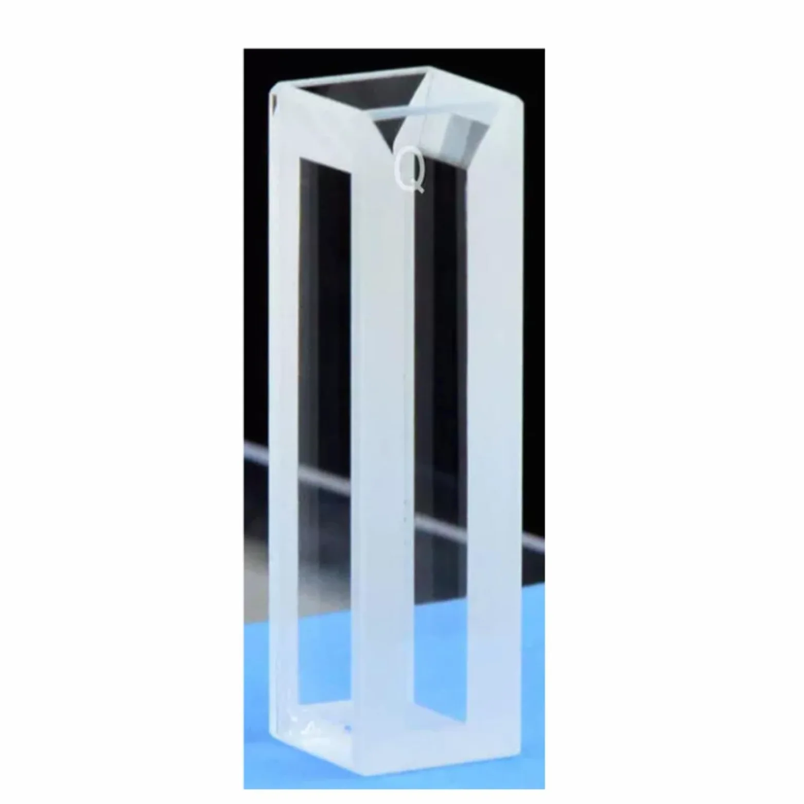 Cubeta de Vidrio óptico de 1750ul, Permeabilidad de la luz de Cuatro Lados, Ranura de 5 mm, cubeta de Cuarzo Resistente a soluciones ácidas, alcalinas y orgánicas