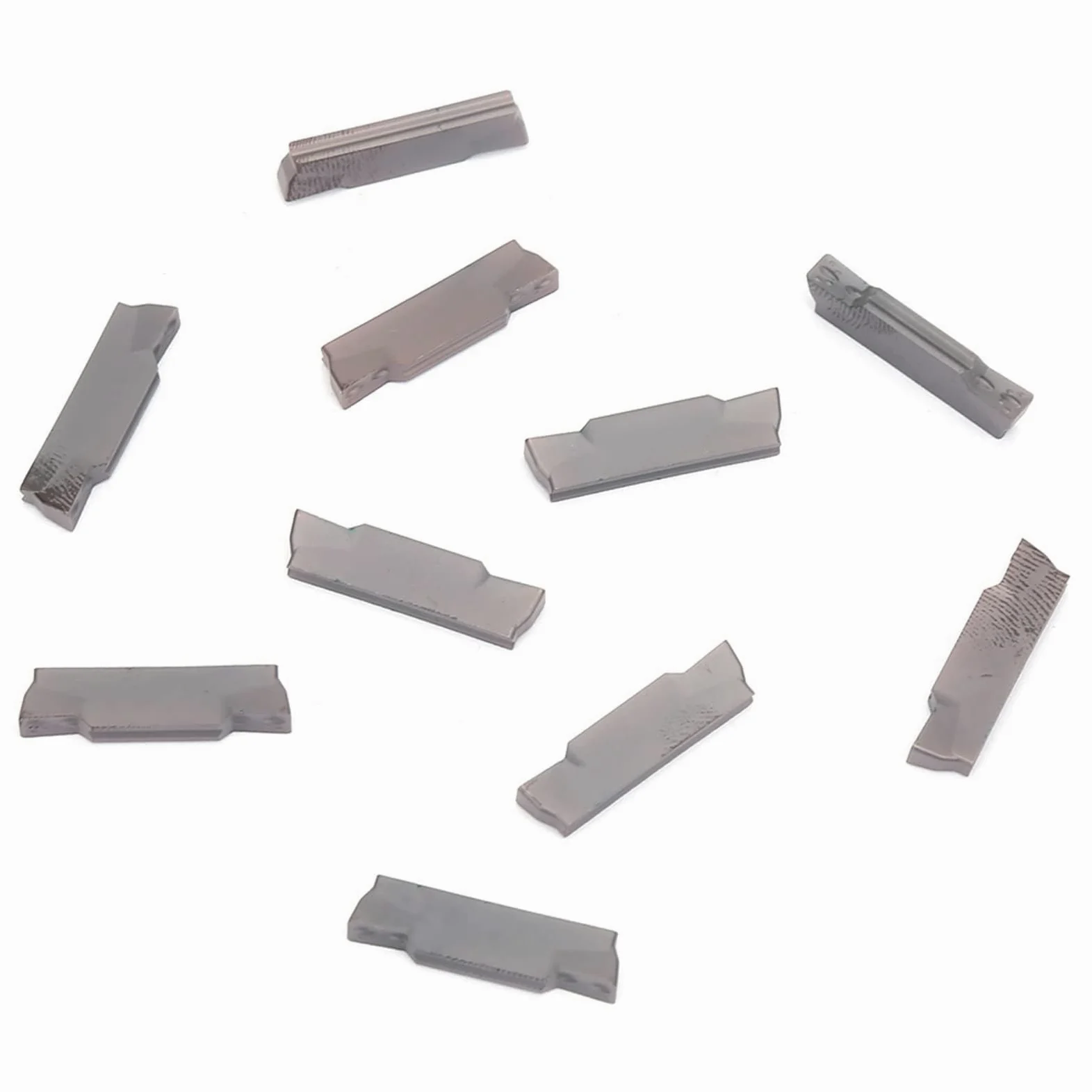Portaherramientas de Corte de Ranurado de Torno MGEHR1212-3 con 10 Insertos 12x12 Mm