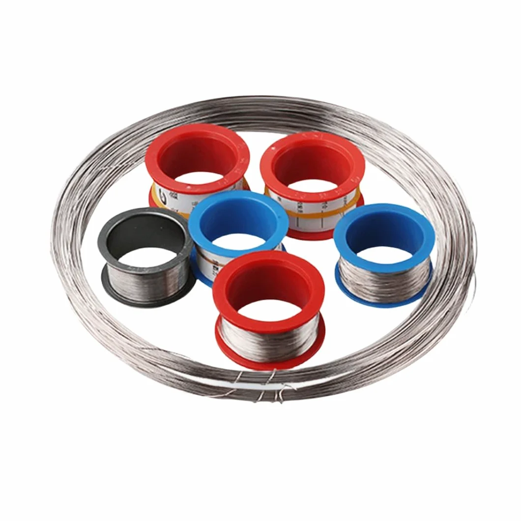 1 electrodo de termopar de tungsteno-renio, alambre de aleación W-Re, 0,5 mm de diámetro, WRe5-WRe26 y WRe39-WRe25(200mm Length+W95Re5 -W74Re26)