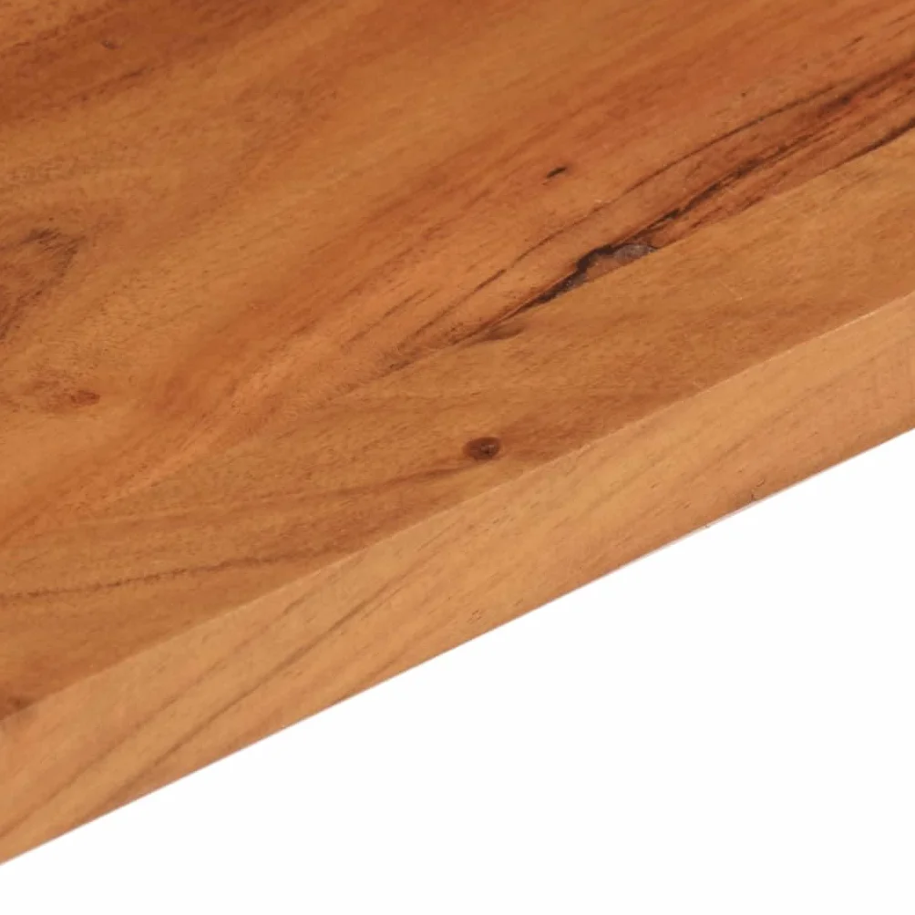 vidaXL Tablero de Mesa Rectangular Madera Maciza Acacia 90x80x3,8 cm, Superficie de Mesa, Tablero de Mesa de Madera, Tablero de Mesa de Centro