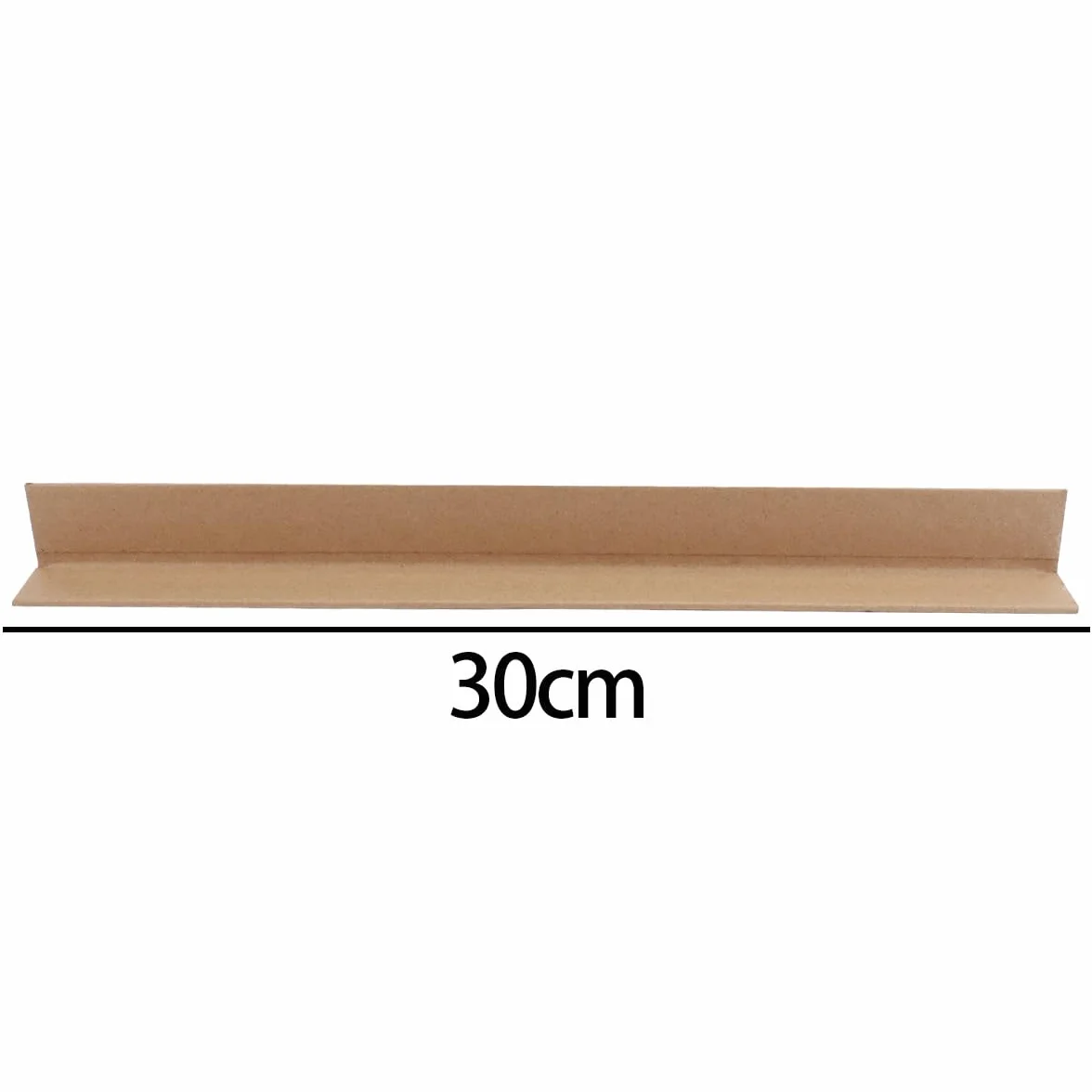 Protectores de esquinas de cartón ajustables 3mm 300x30mm para paquetes