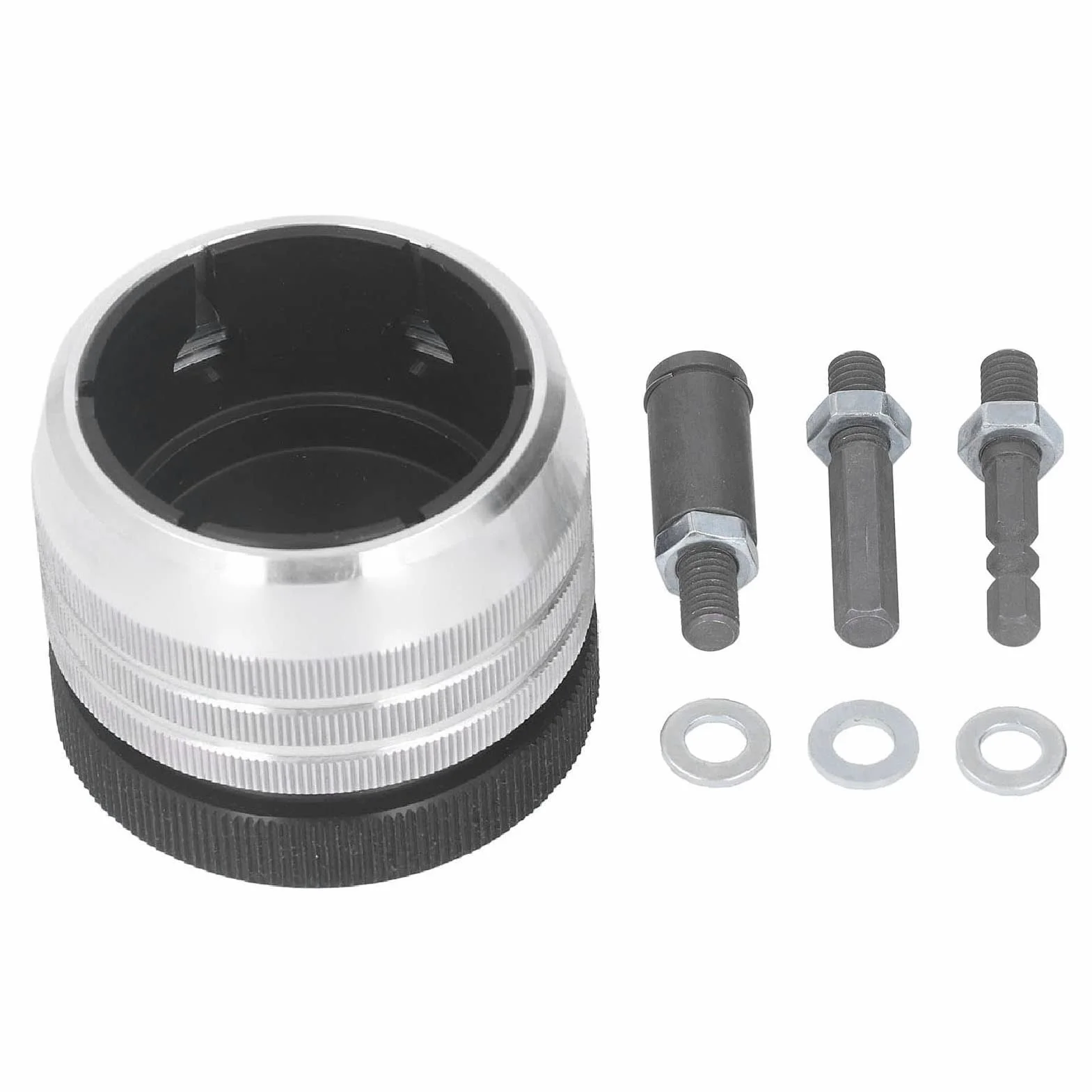 Conector escariador de tubos, herramienta de chaflán y desbarbado de múltiples cuchillas de acero inoxidable para tuberías metálicas, aleaciones de aluminio y acero aleado, 1