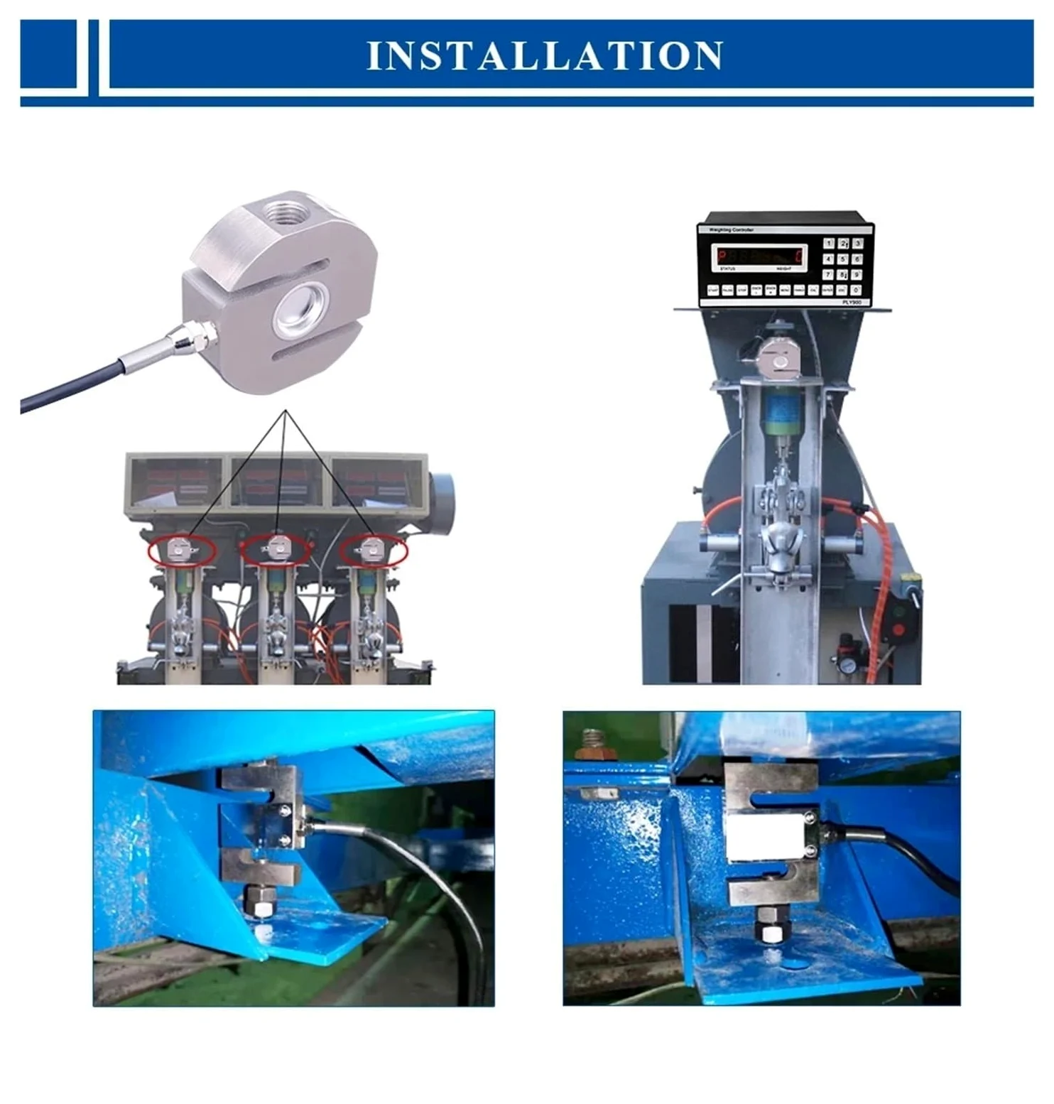 Sensor de celda de carga, Balanzas 1, 2, 3, 5 Toneladas, Balanza Grande, Viga De Corte, Camión, Vehículo, Célula De Carga, Sensor De Fuerza De Tensión Y Compresión(3T)