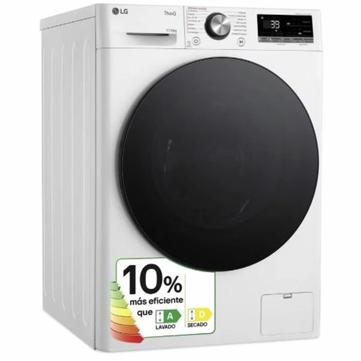 LG F4DR7011AGW Lavadora-Secadora 1400 RPM 11 kg/6 kg Blanco