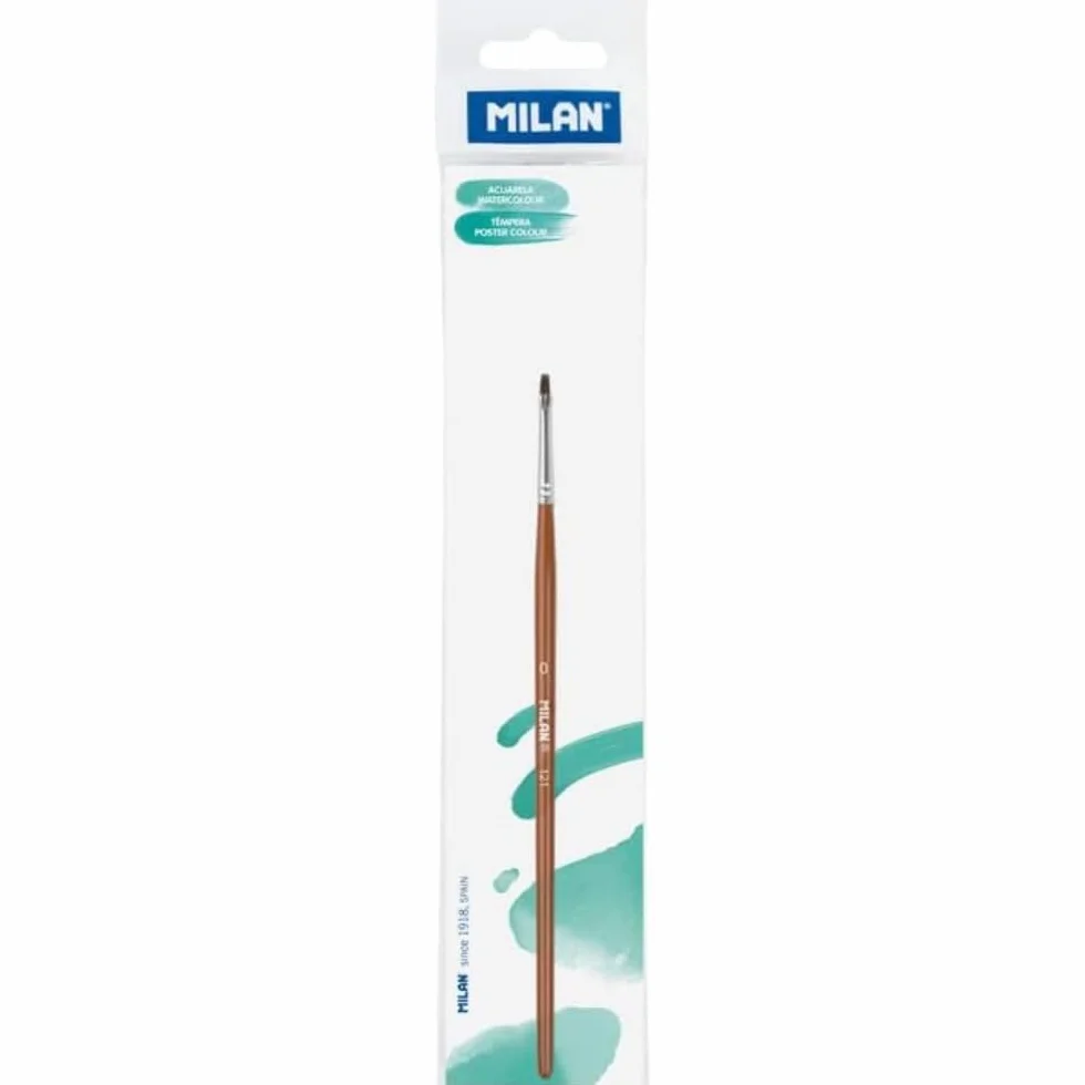 Milan Bolsita con Colgador Pincel Escolar Plano Serie 121 n 0