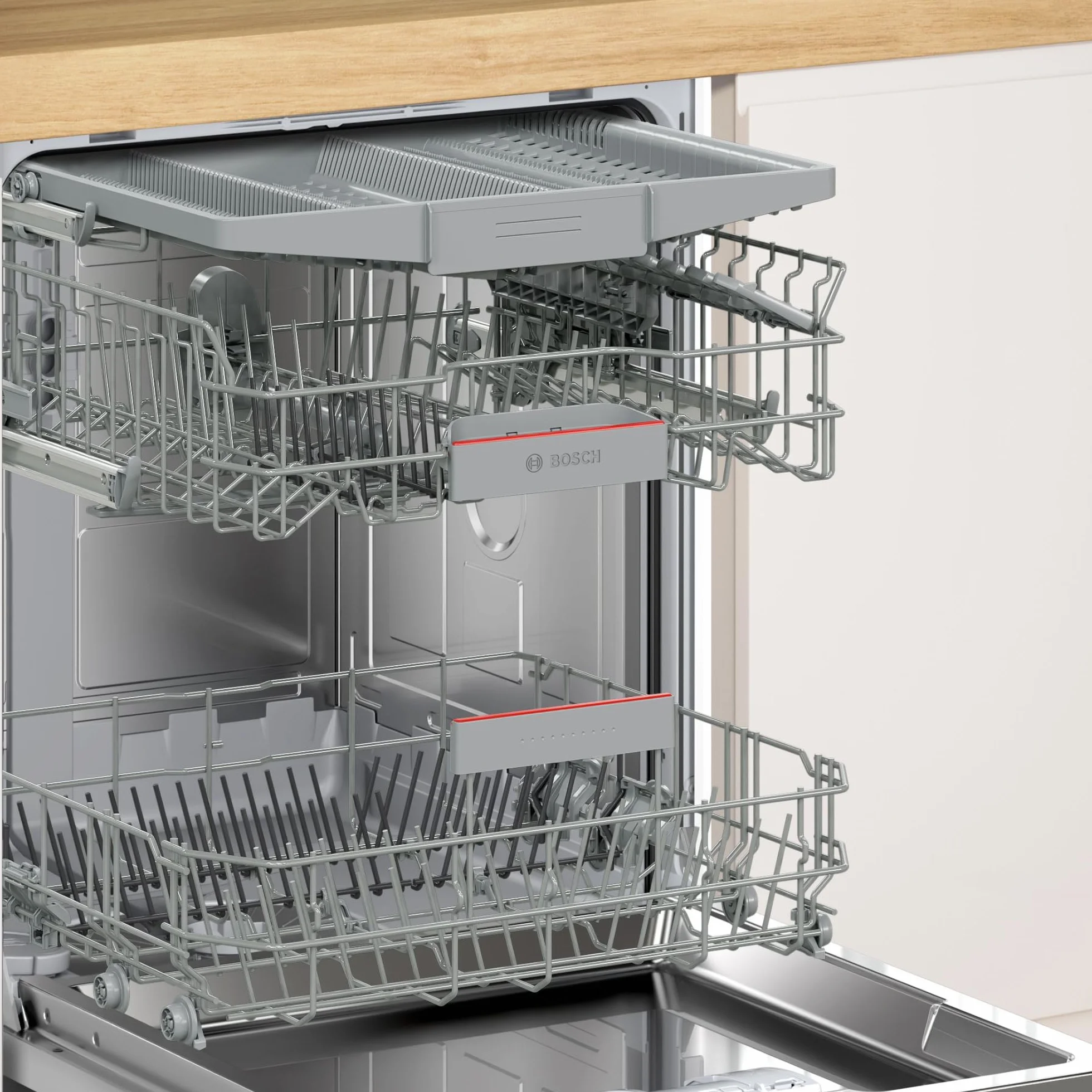 Bosch Lavavajillas Totalmente Integrable Serie 4 XXL 60 cm Extra Secado SBH4HVX14E