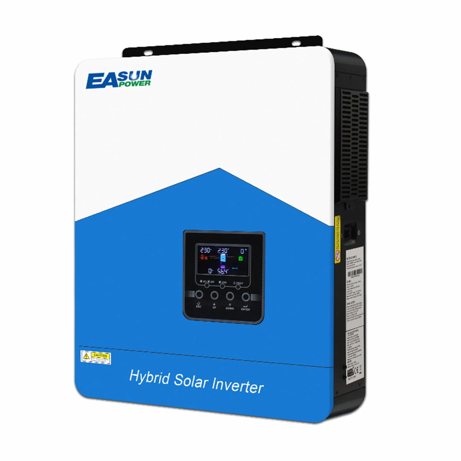 POWLAND Inversor Solar Híbrido 6200W 48V MPPT 100A Onda Sinusoidal Pura 230V