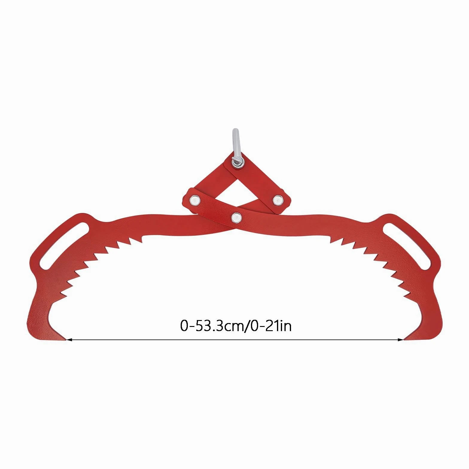 Pinza para troncos – Gancho de madera resistente de 53,3 cm para levantar y deslizar, capacidad de 700 kg