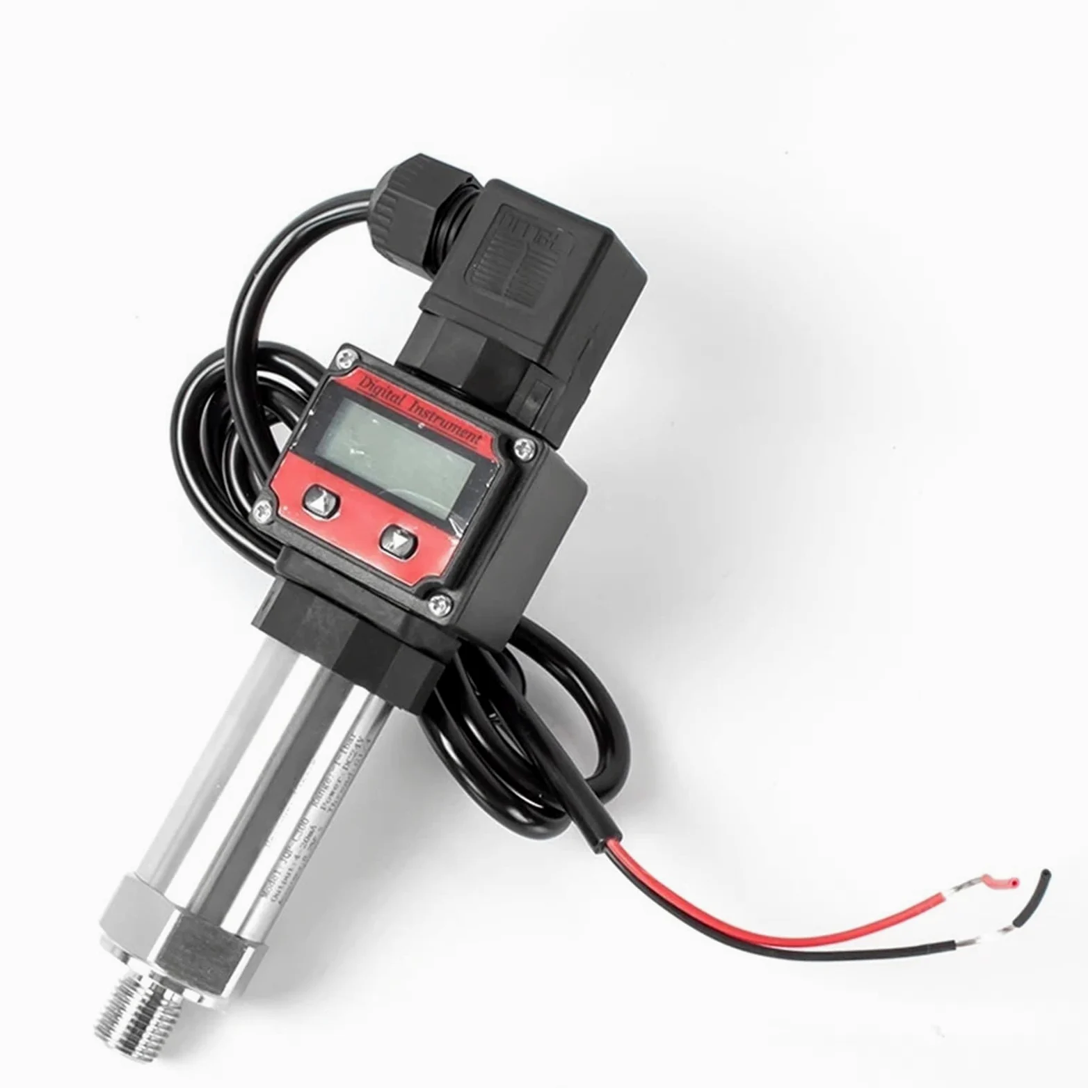 Transmisor de presión LCD de alta precisión - Sensor de presión de agua NPT1/8 - Salida de 0-10 V - Medición de presión digital(0-0.1bar 0-20mA)
