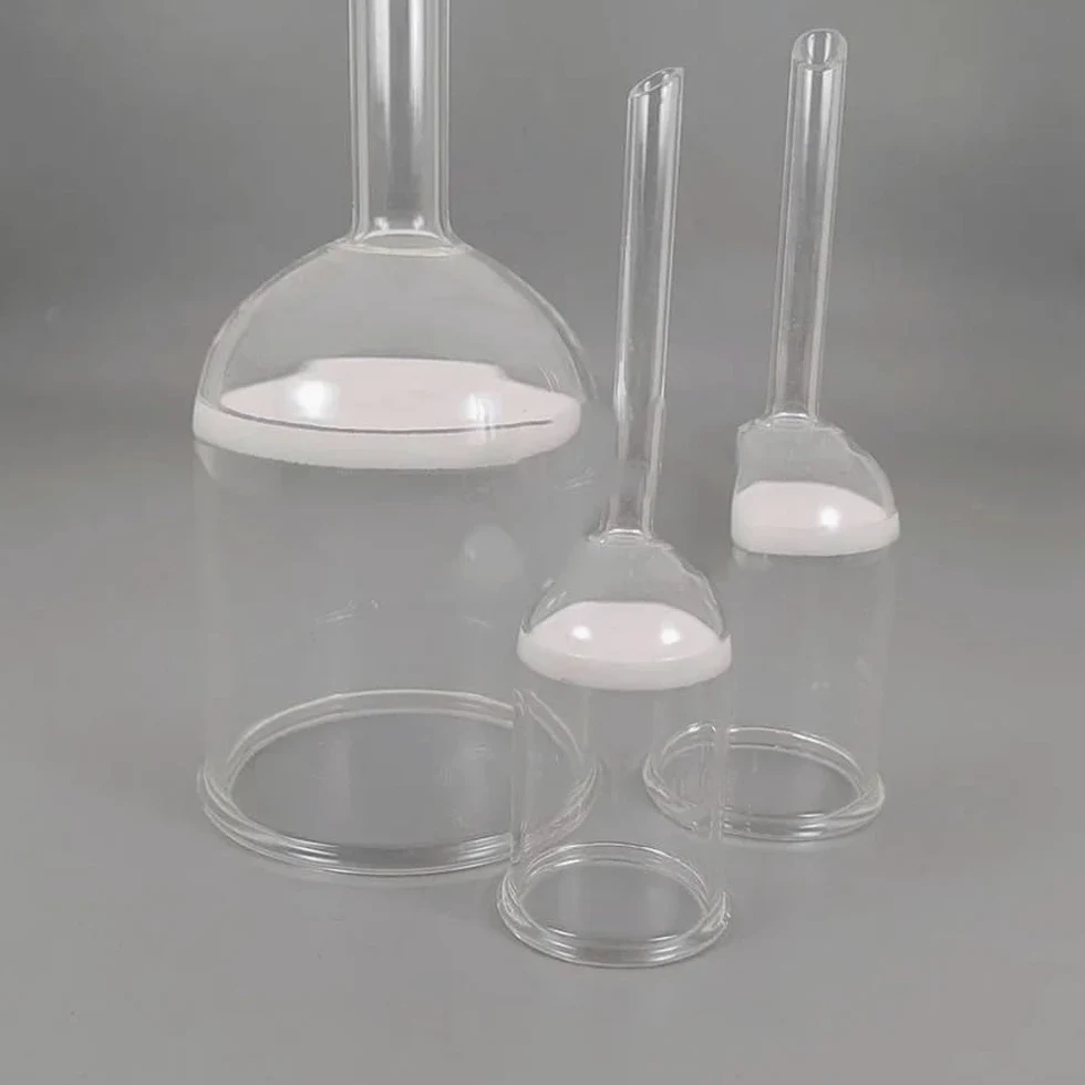 Cristalería de Laboratorio Embudo de vidrio de laboratorio G3 de 40 ml a 1000 ml for cristalería de laboratorio.(1000ml)
