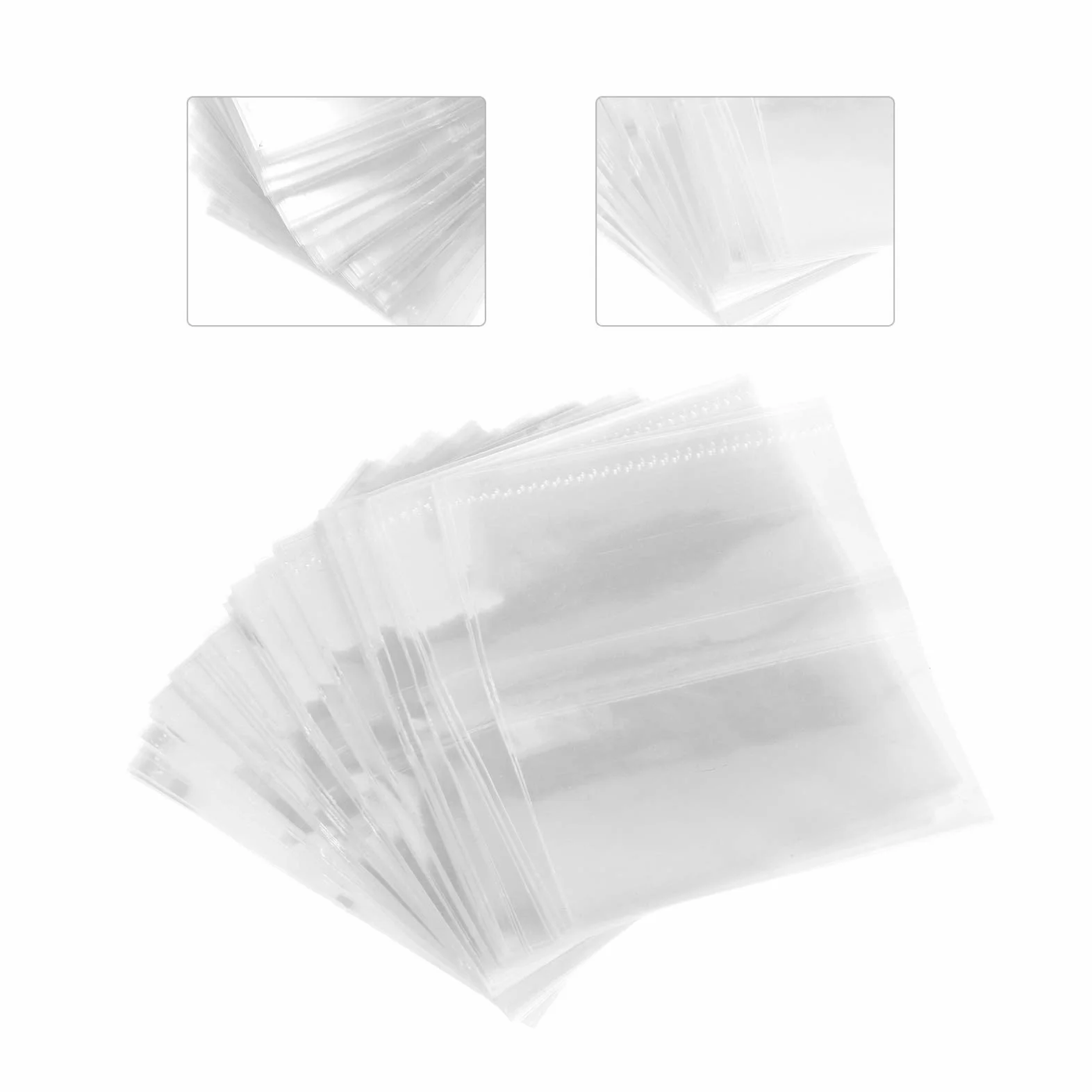 Scicalife Lote 200 Láminas Retráctiles 80x70 mm Transparente Perforadas Película Termorretráctil