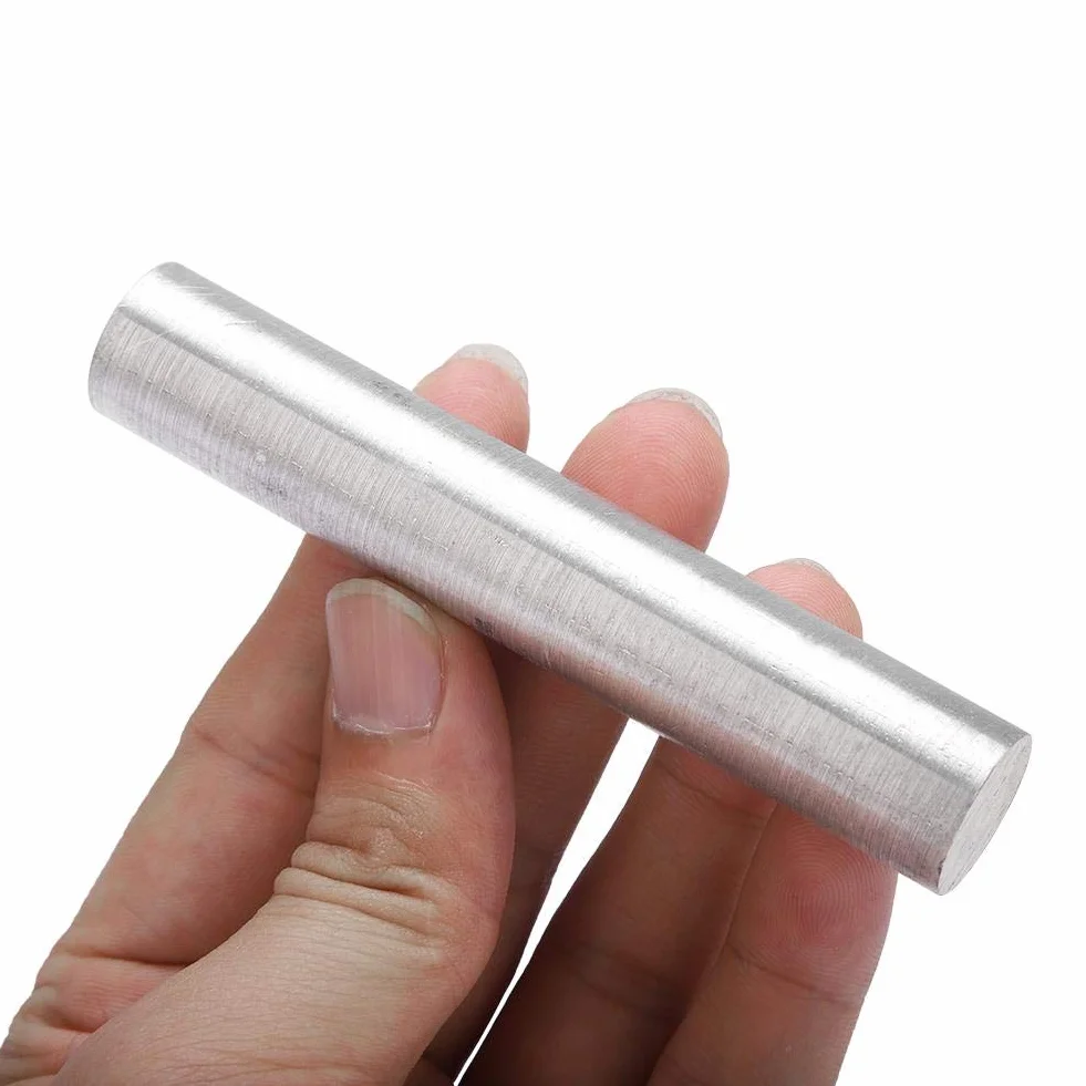 99,99% Pureza Varilla de magnesio Varilla de metal de magnesio Mg Barra de elemento Accesorio de emergencia de supervivencia(18mm*100mm)