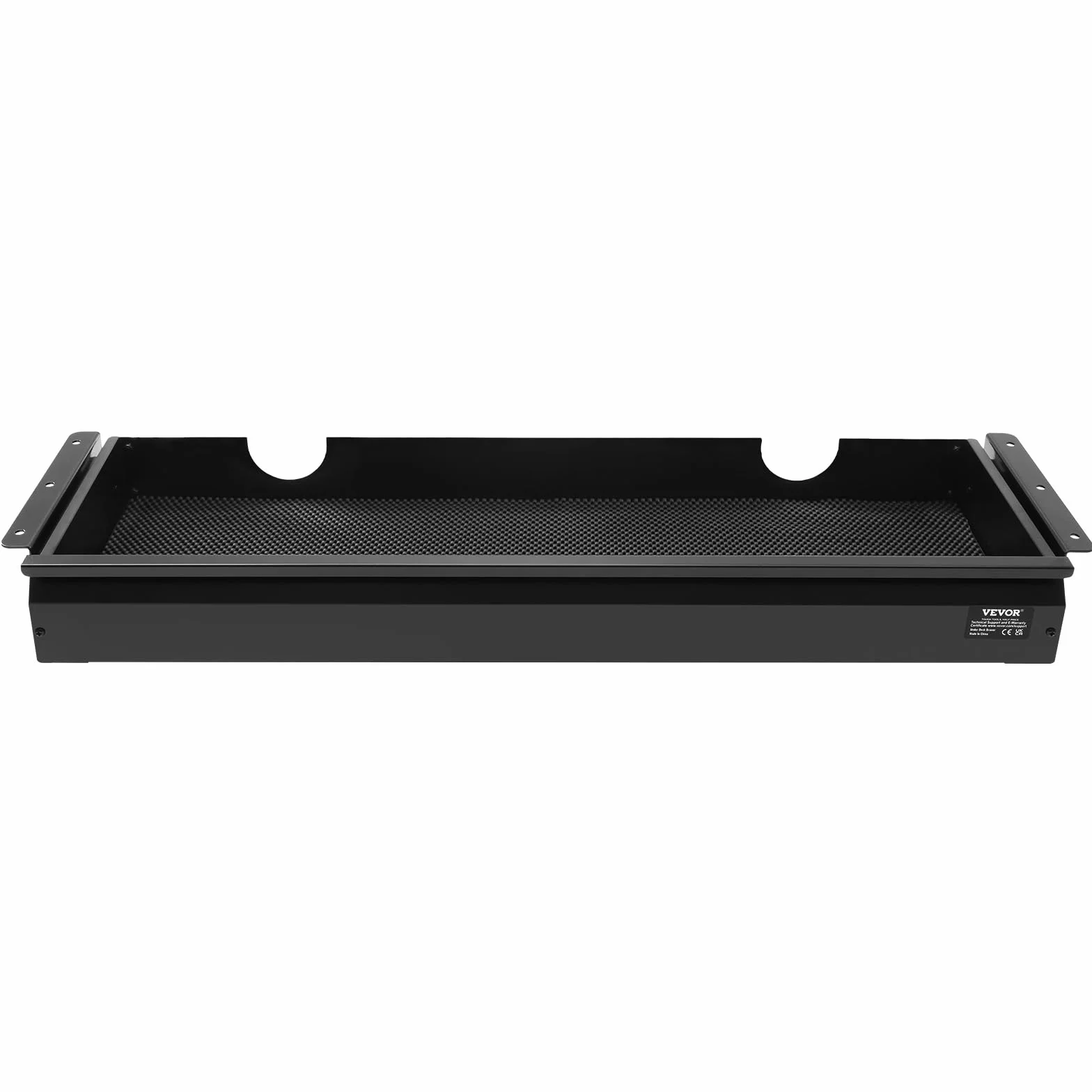 VEVOR Cajones Deslizables Debajo del Escritorio 84 cm Cajón Extraíble Montado Debajo de Mesa Organizador de Almacenamiento 840 x 240 x 107 mm