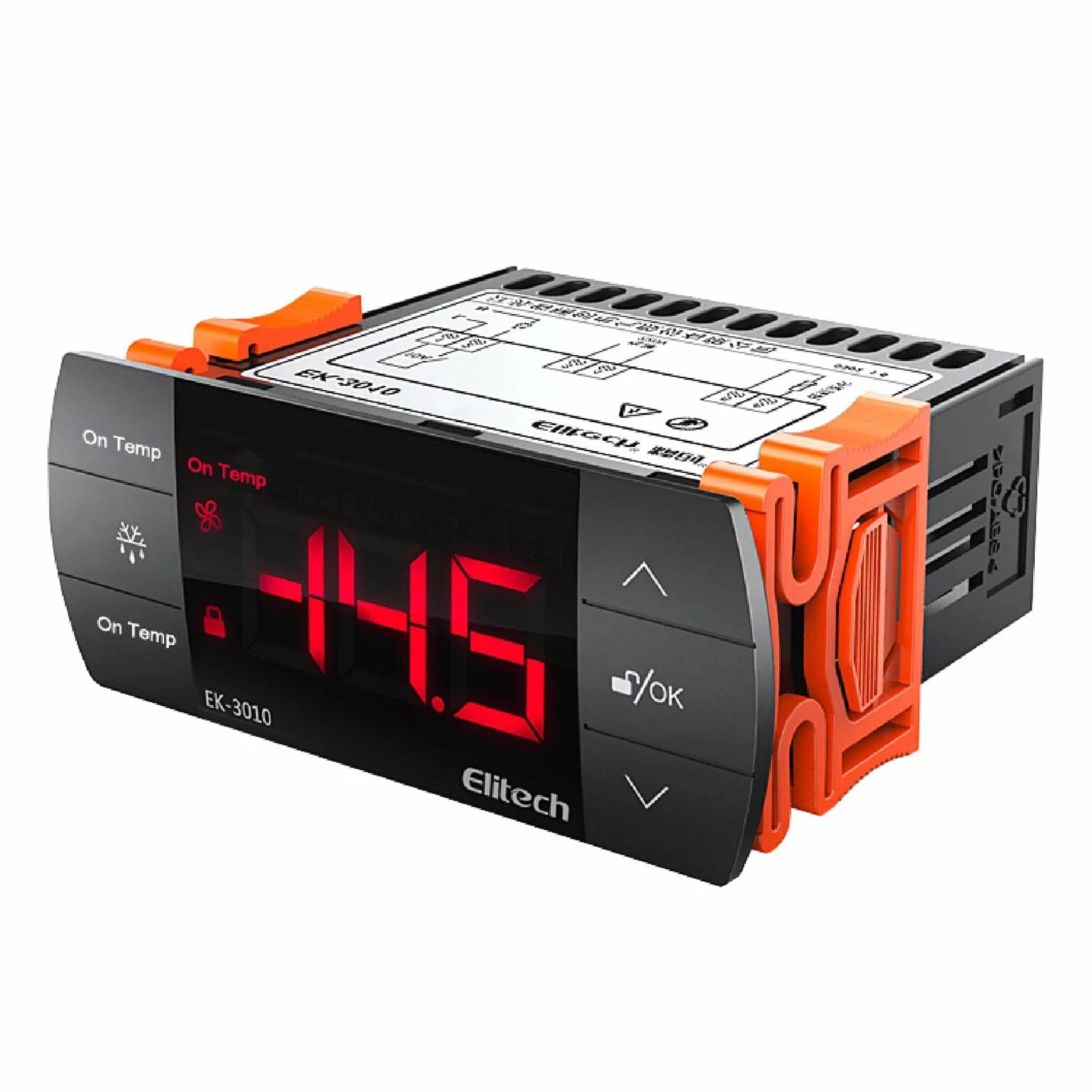 Elitech EK-3010 Termostato Digital para Calefacción y Enfriamiento Hogar Cámara Fría