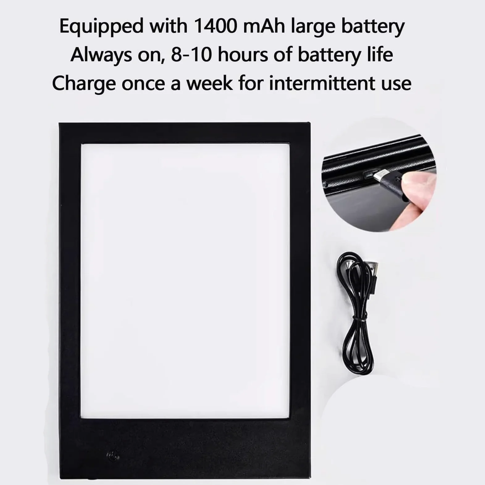 A5 - Cubiertas de menú con iluminación LED, soporte de menú de panel individual o doble, cubierta de menú de visión clara con protectores de cuero para restaurantes, bares, cafeterías