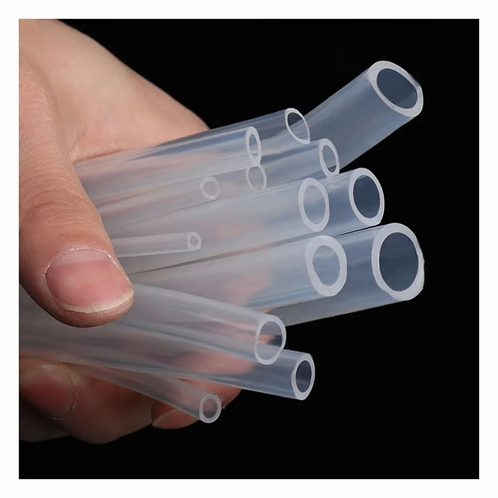 Manguera de silicona transparente grado alimenticio 5 m, diámetro exterior 3, 4, 6, 7, 8, 9, 10, 11, 12, 14, 16, 20 y 21 mm, 1 unidad(10x12mm)