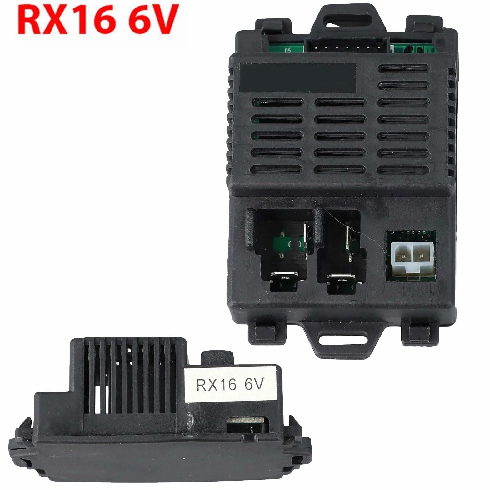Receptor de caja de control 6V/12V/24V 2.4G RC para coche eléctrico infantil compatible con Weelye RX7/RX16/RX18/RX19/RX23/RX30/RX37