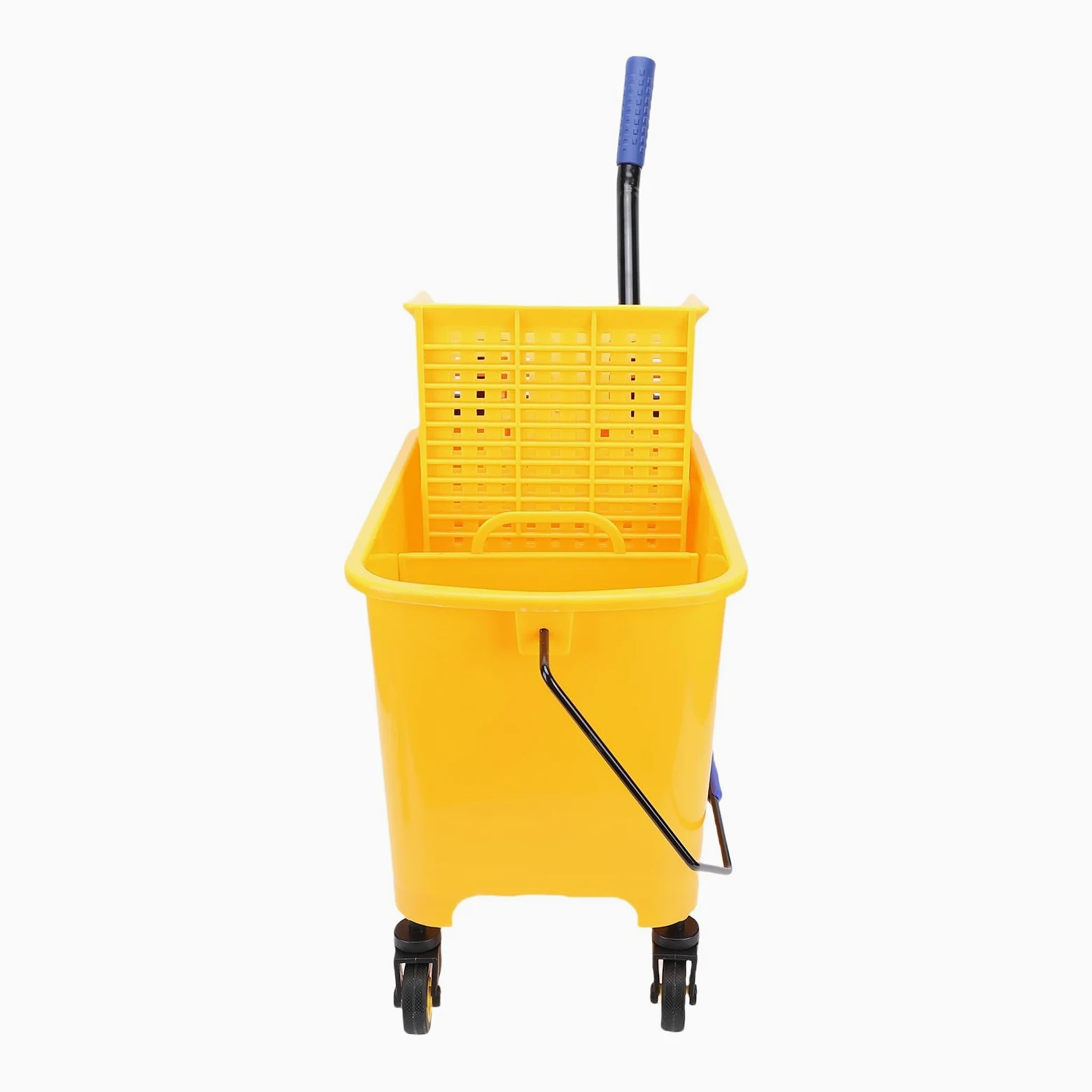 Cubo para fregona con escurridor Lateral de 20 litros con Ruedas y asa