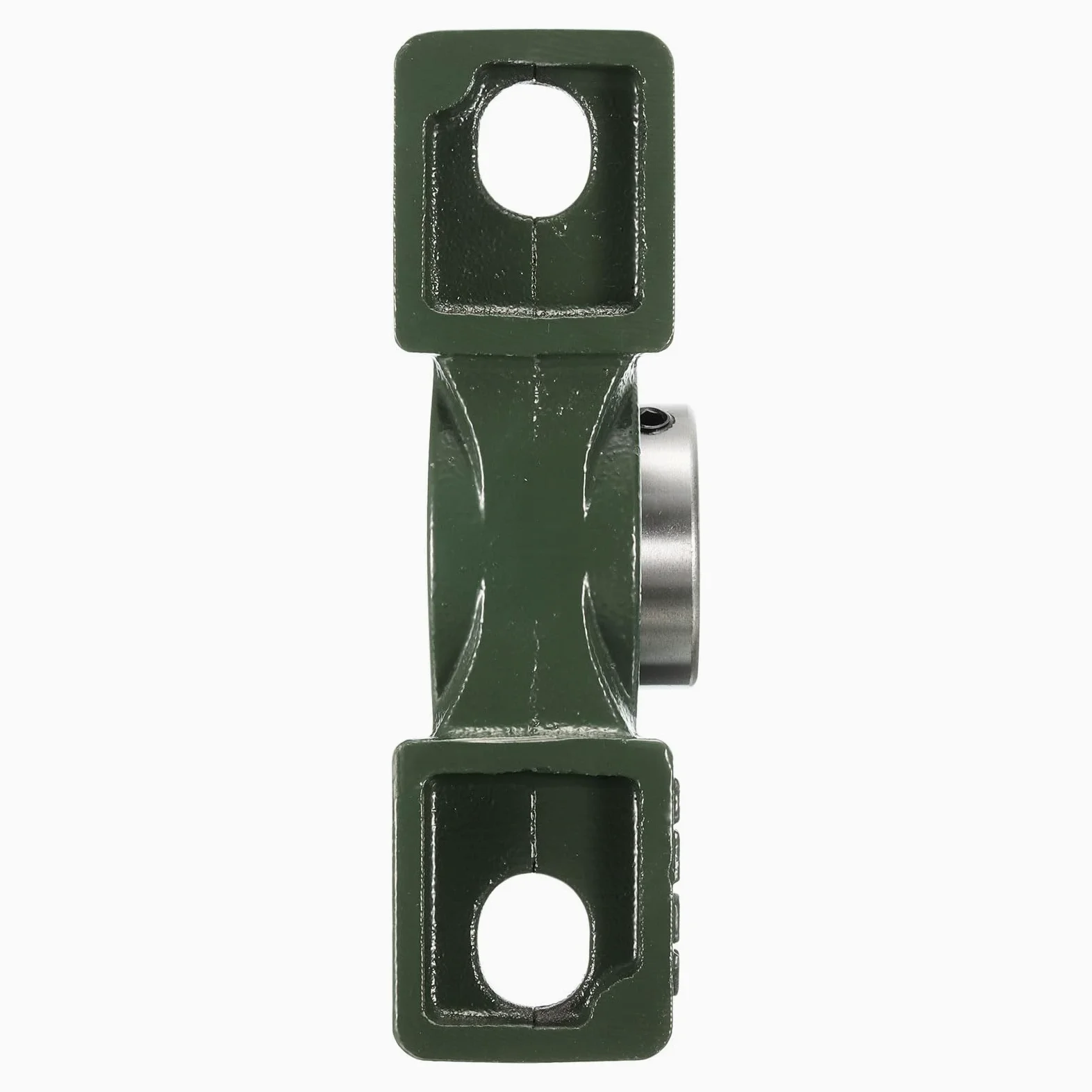 2Pcs Cojinetes de Bloque de Almohada Ucp208 de 40mm de Diámetro, Autoalineación, Base de Hierro Fundido, Cojinetes de Acero Cromado Montados