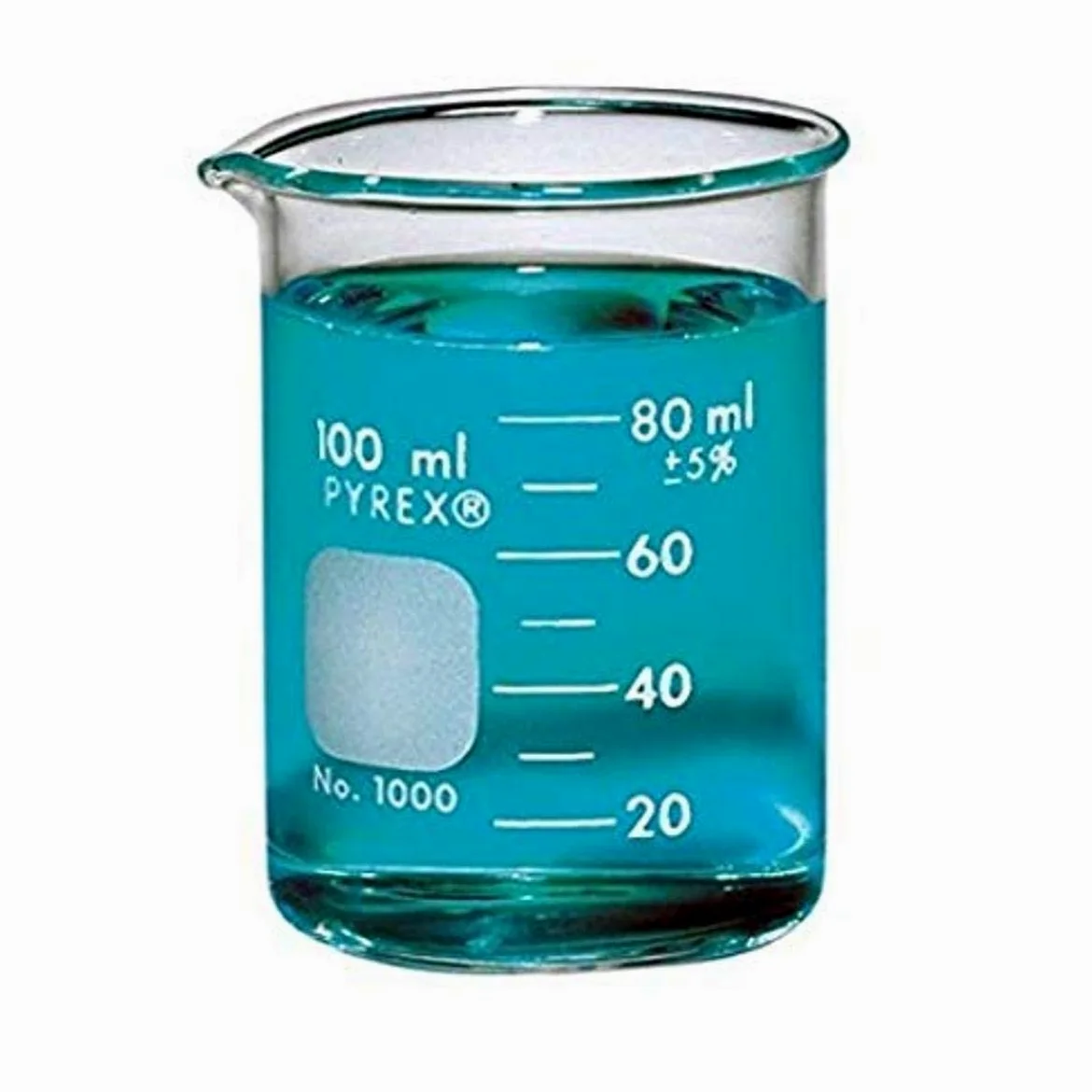 Pyrex 1000-100CNpk Griffin - Juego de 12 vasos graduados (100 ml)