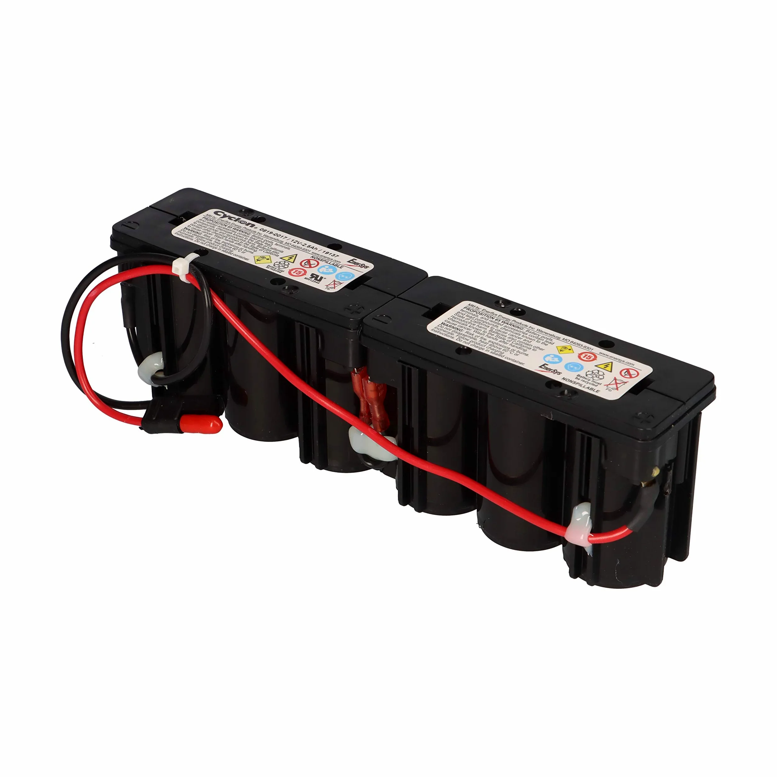 WSB Battery Hawker Cyclon 0819-0017 SAEJ-928A-3 - Monoblock (12 V, 2,5 Ah, plomo PB, conector y cable
