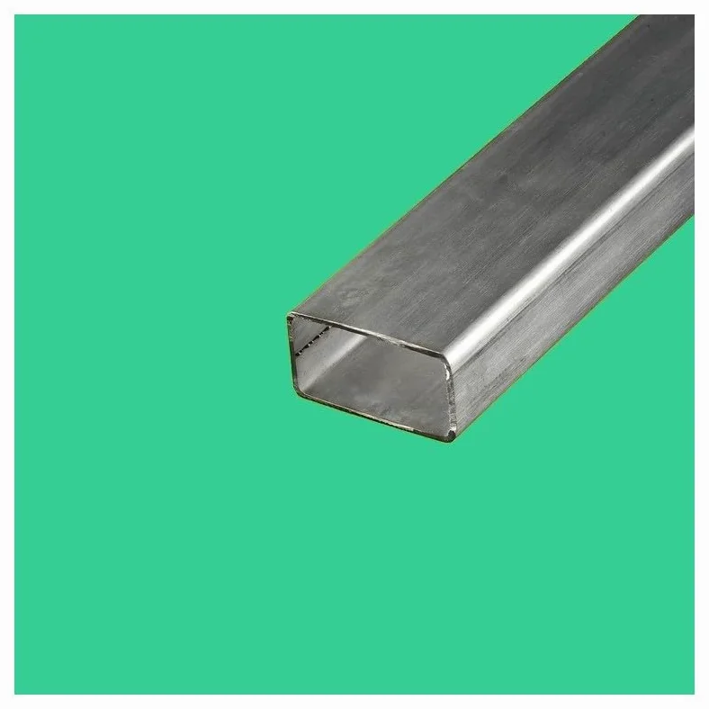 Commentfer – Tubo rectangular de acero inoxidable 50 x 30 mm, longitud en metros – 4 metros