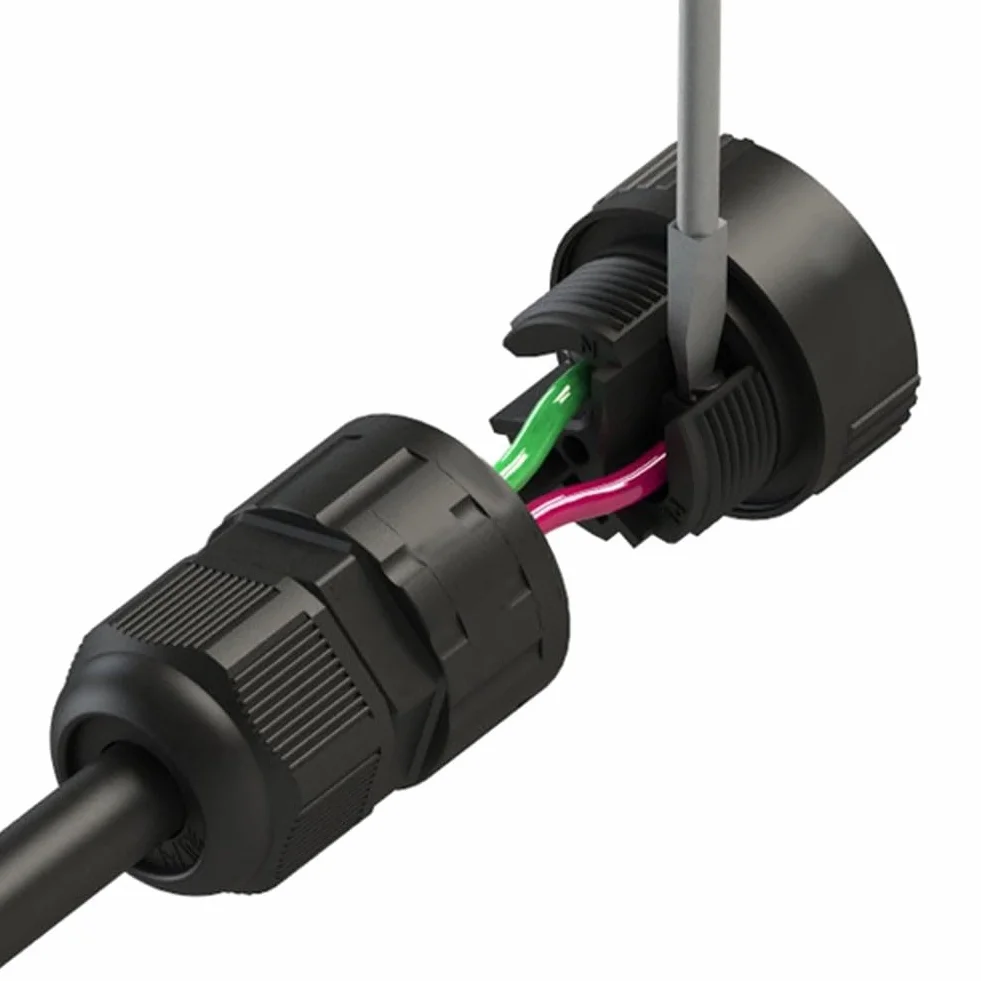 Conector solar de CA para microinversor APSystems EZ1 EZ1-M, 17,5 A, IP68, impermeable, resistente a los rayos UV, rango de funcionamiento de -40 °C a 85 °C