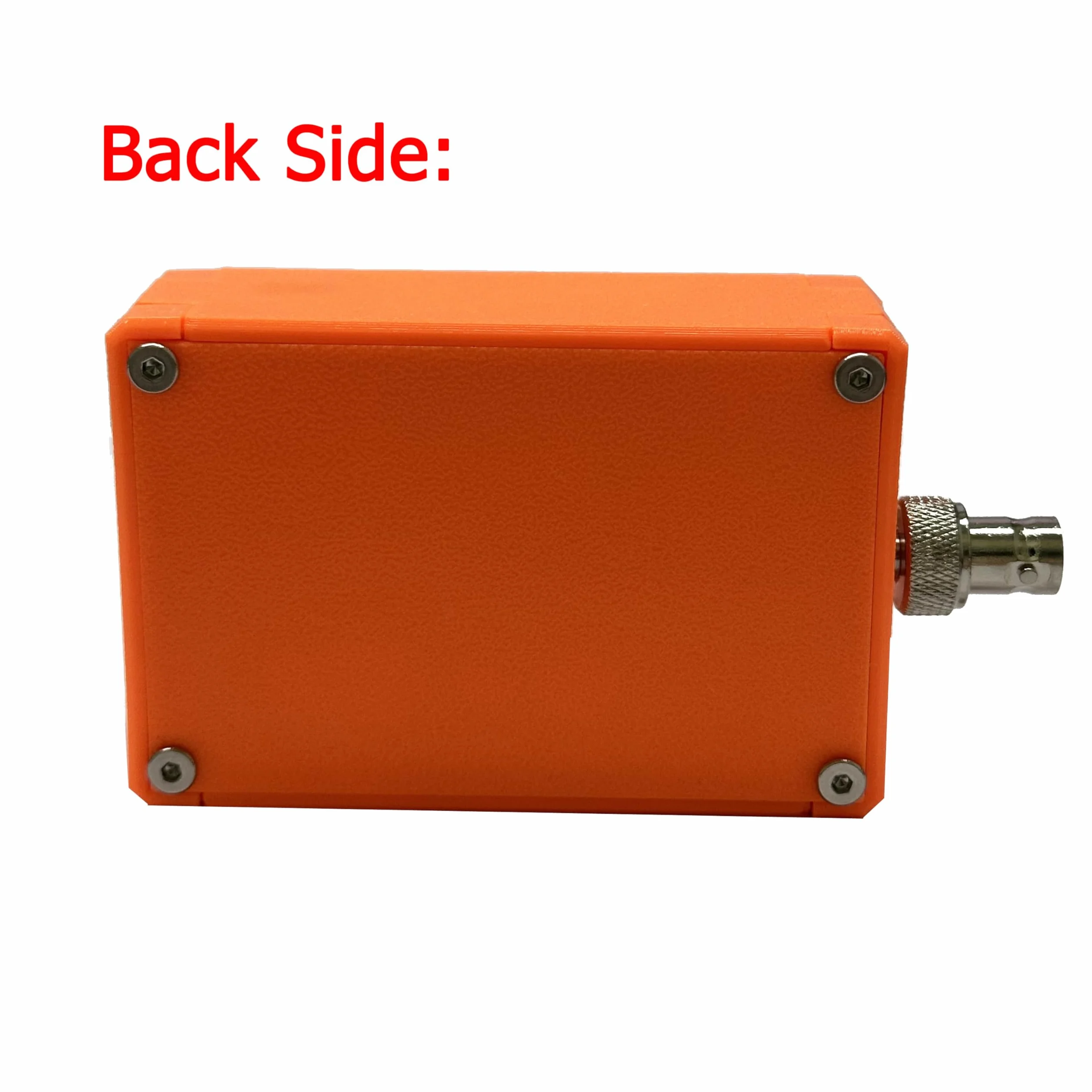 transceptor tr usdx de 5 bandas usdx multimodo QRP montado con funda por PE1NNZ y DL2MAN funda de impresión 3D naranja