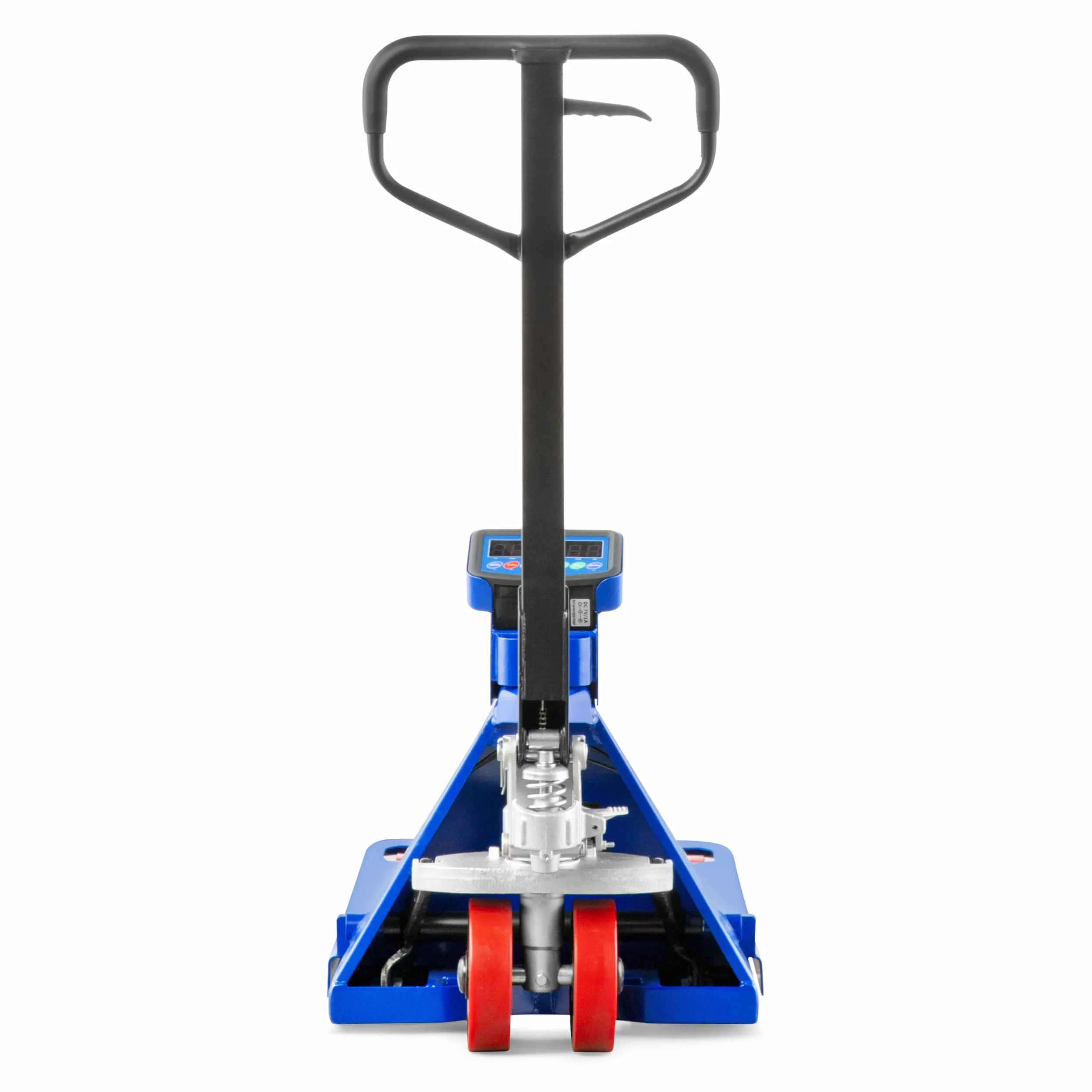 Carretilla elevadora con báscula | 0,5 kg Pasos | 2 t / 2500 kg Capacidad de Carga | 1150 mm | Ruedas de PU