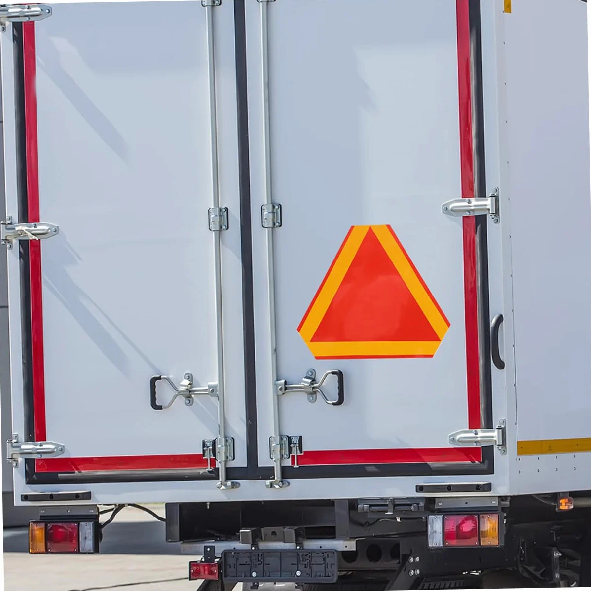 Juego de 3 Señales Triangulares Reflectantes de Seguridad Vial para Coche