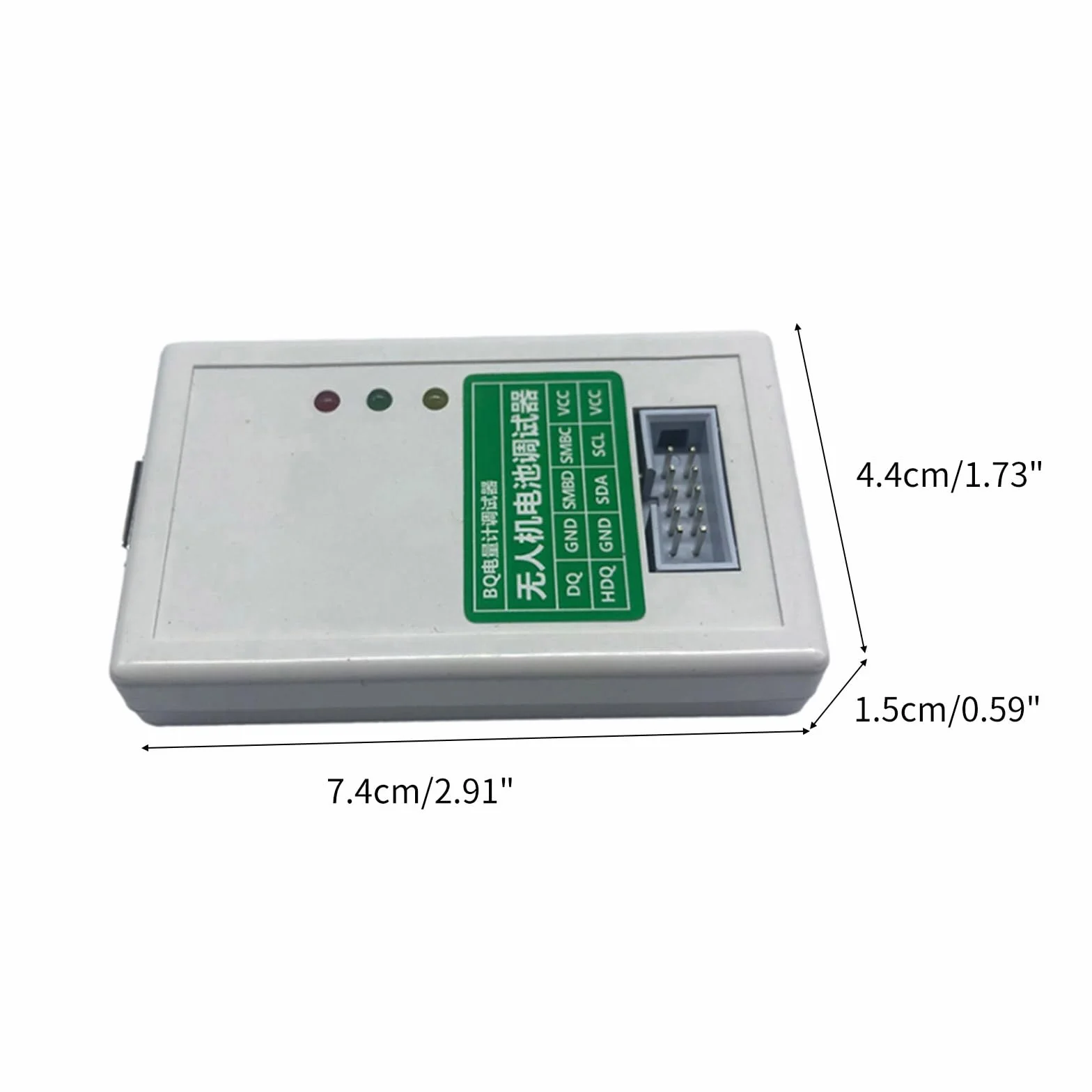 EV2400 - Programador de chip de medición UAV para EV2400 EV2300 BQ Series Debugging Electrostatic Protecciones mejoradas