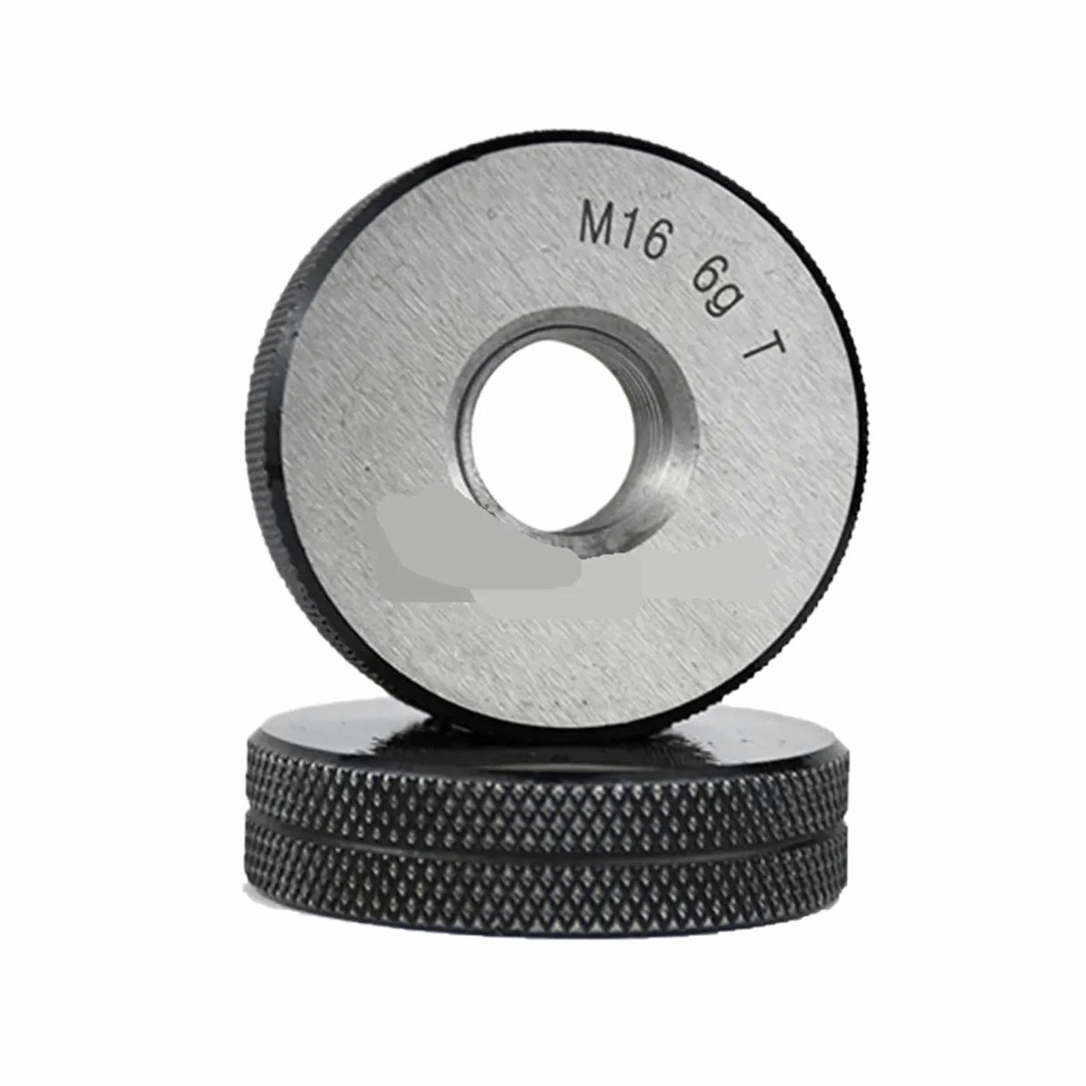Medidor de anillo de rosca M2-M30 GO NO GO Métrico 6g, 2 uds. Medidor de tornillo externo(M10x1.25)