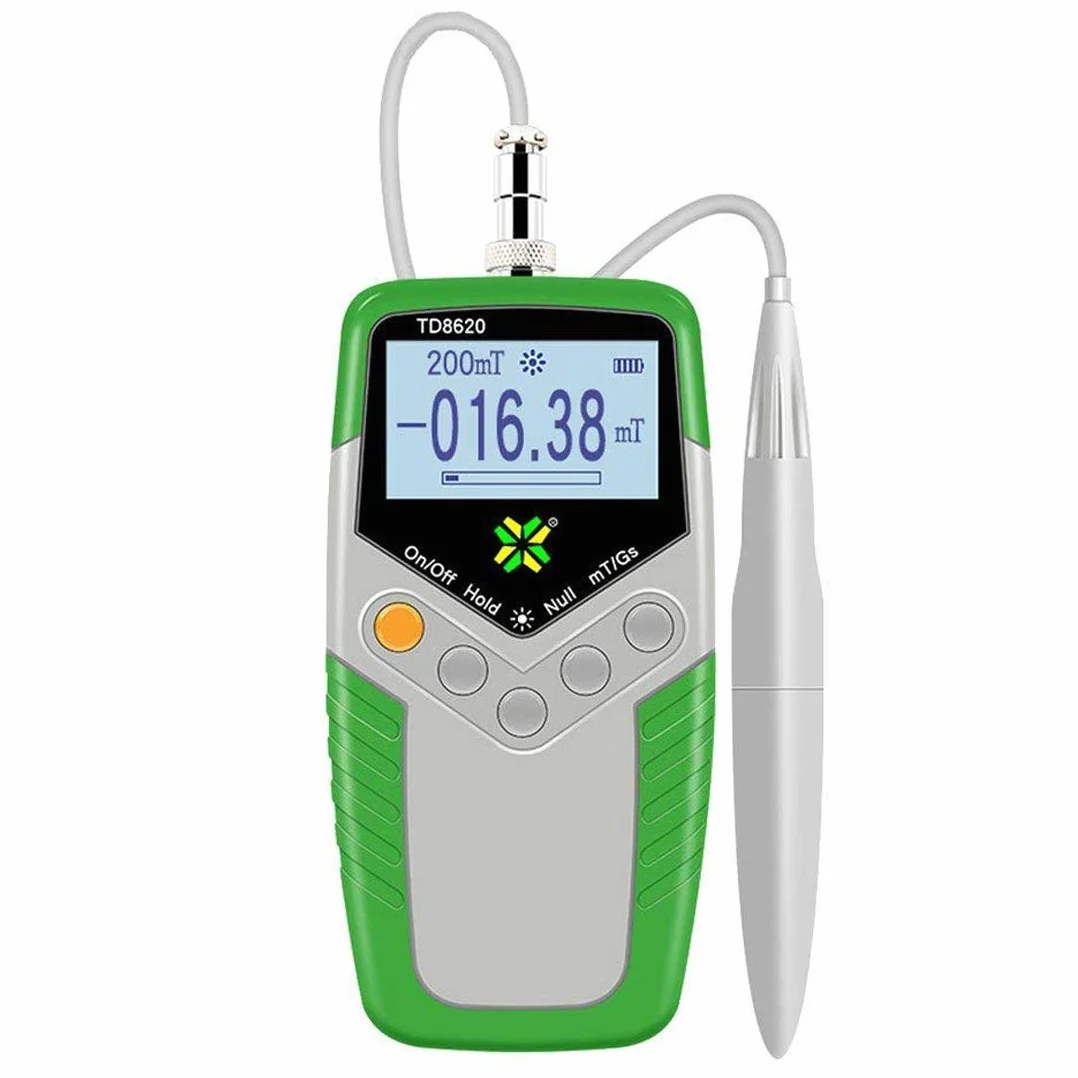 Medidor de Gauss Digital Portátil TD8620 Gaussmeter 0-2400mT