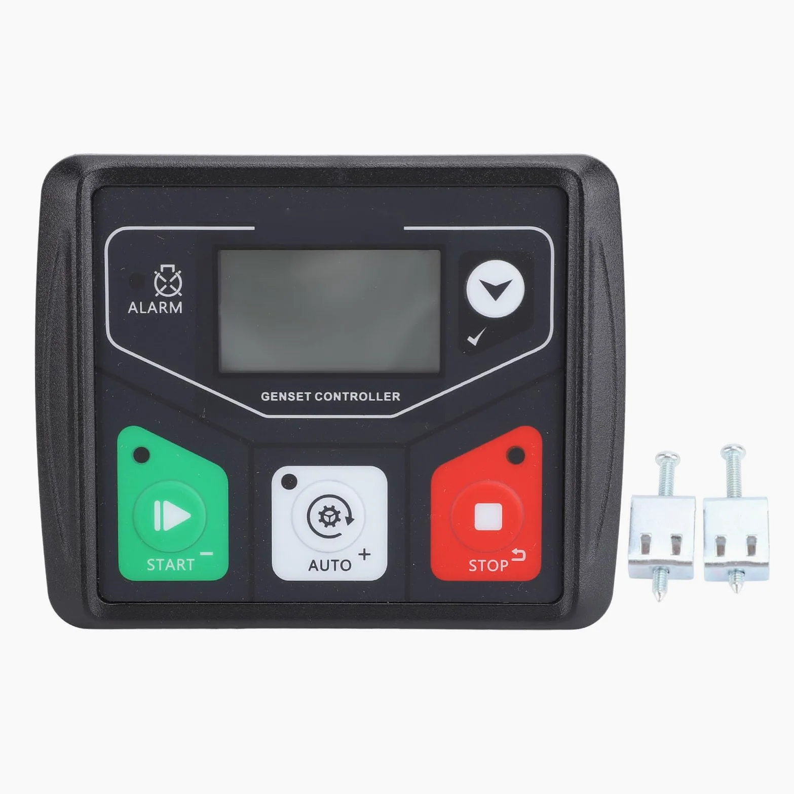 Genérico Panel De Control para Grupos Electrógenos, Arranque Automático Y Alarma De Fallos, Función De Registro De Datos, Adecuado para Obras De Construcción, Monitorización De Tensión