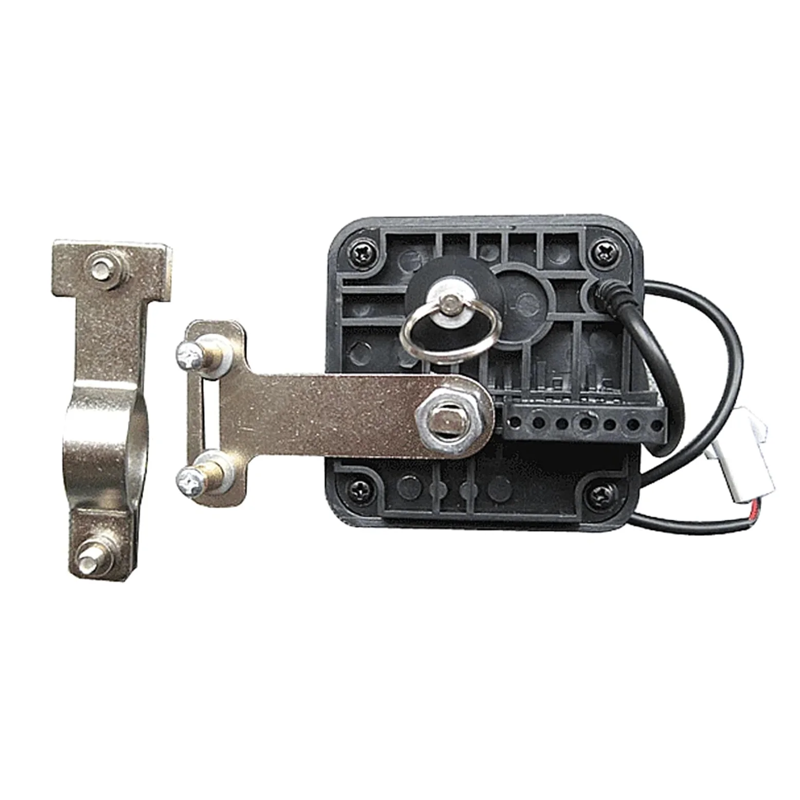 Válvula manipuladora de tubería de gas DN15 DN20, válvula de bola de 1/2 3/4 pulgadas for cierre de gas/agua, válvula de corte de 12 V 1 A, 1 unidad(DN20,White)