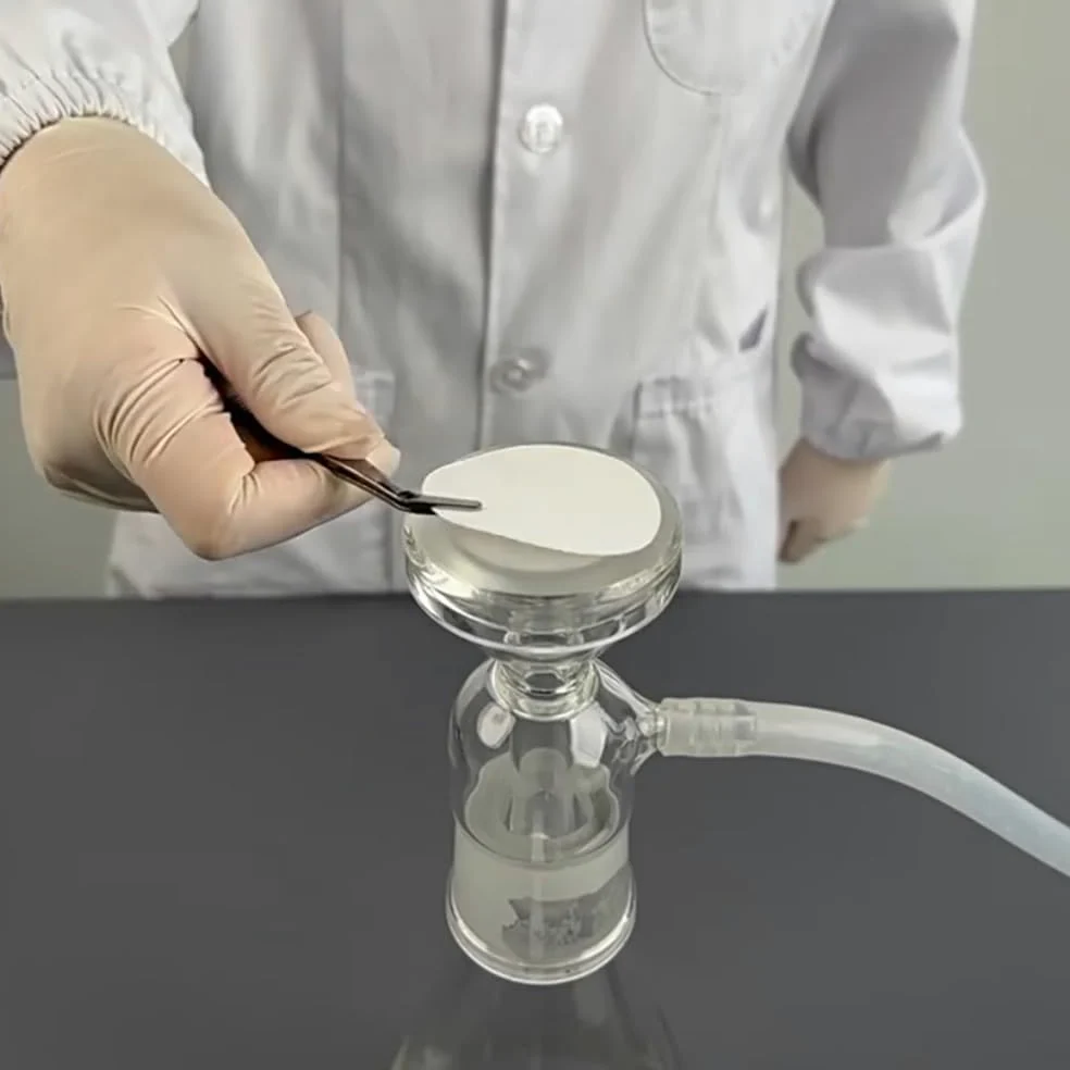 50 membranas de filtro de ácido acético for sistemas de agua CA - Láminas de filtración de laboratorio de fibra de acetato con tamaños de poro de 0,1 a 5 μm(0.005x47mm)